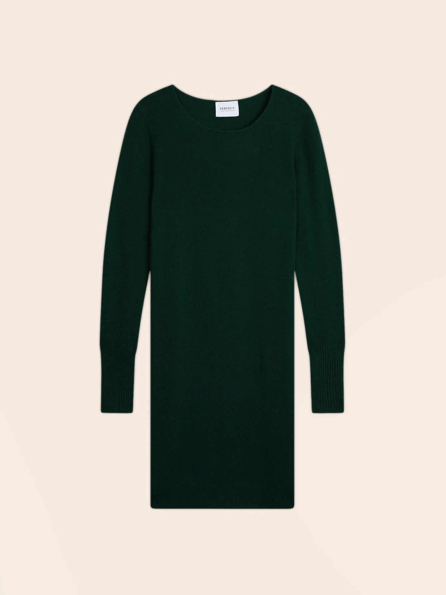 MOLLI kleid rundhalsausschnitt zypresse
