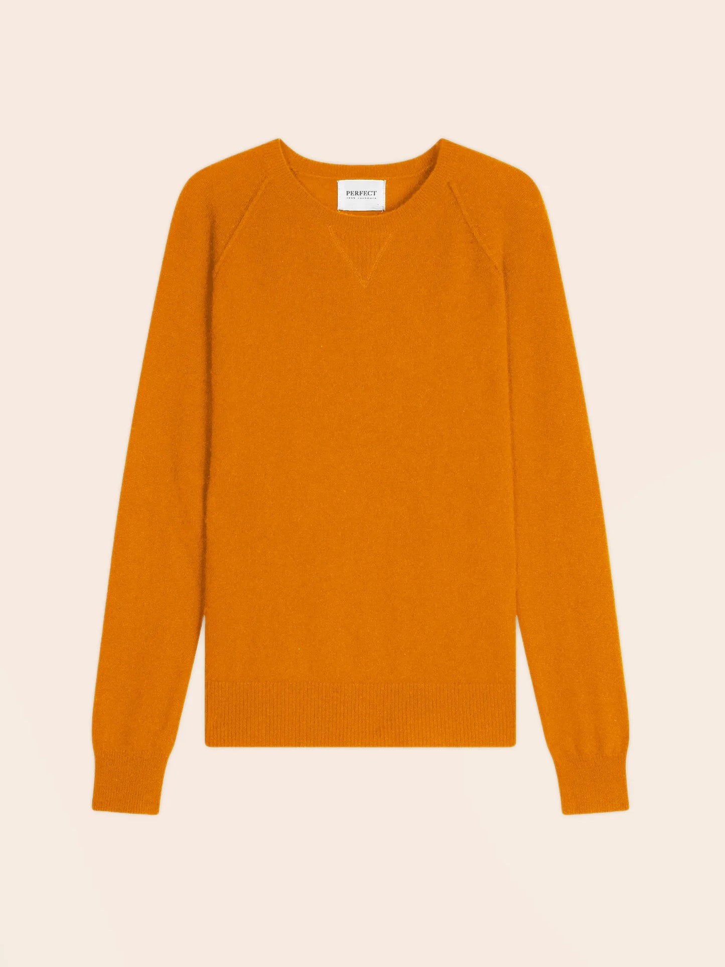 WILMA sweater crew neck ochre