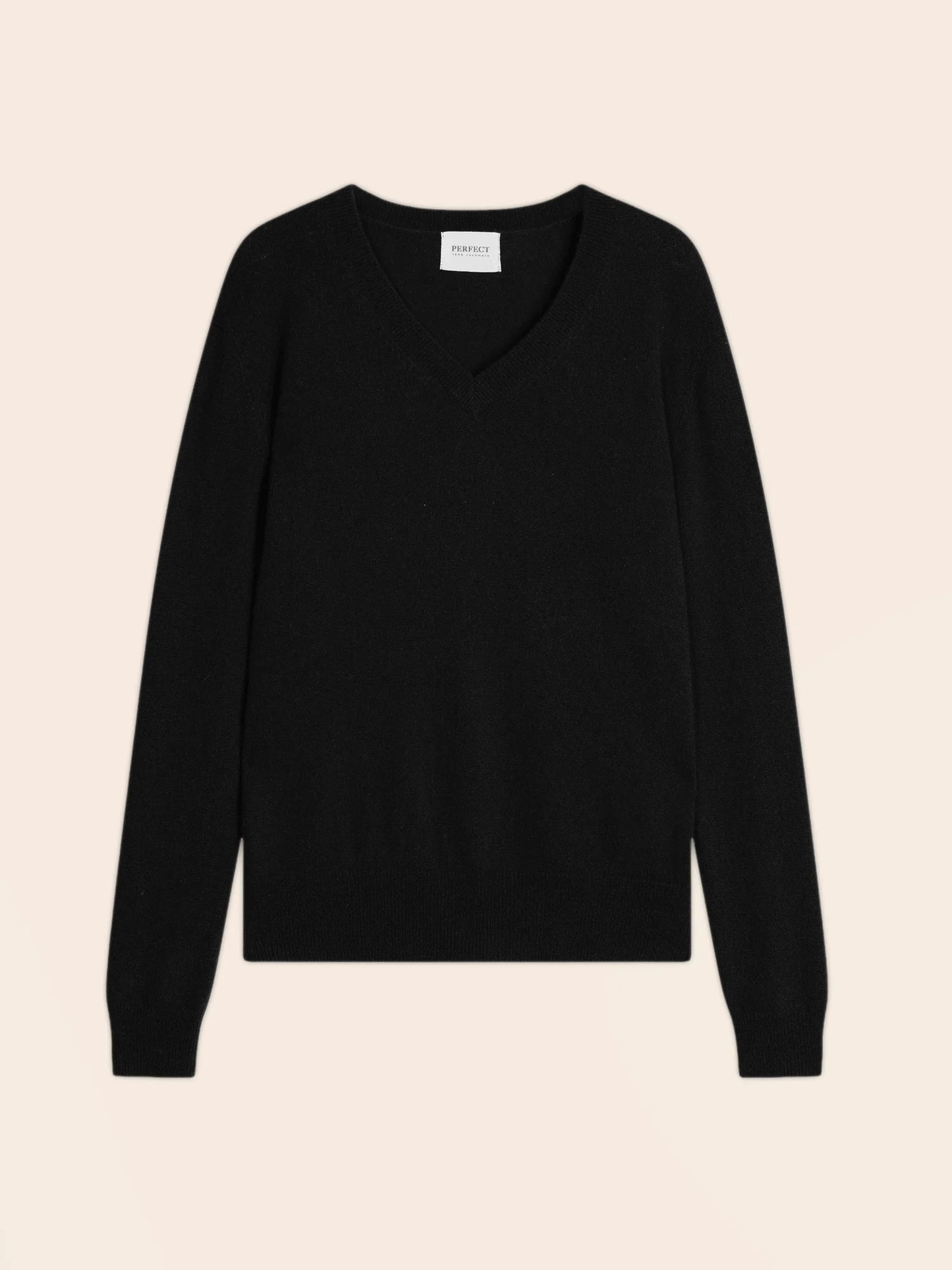 KALIE sweater v-neck black