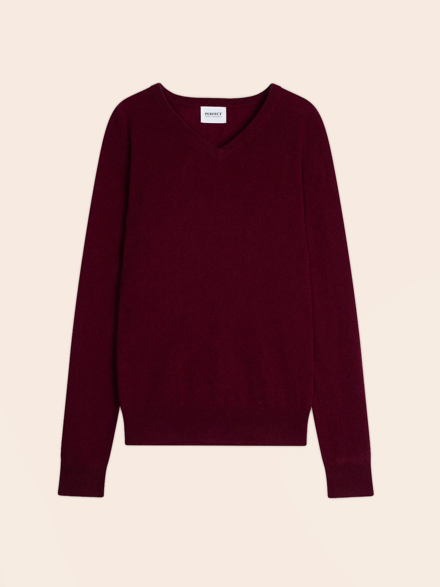 ALEXANDER sweater v-neck burgundy