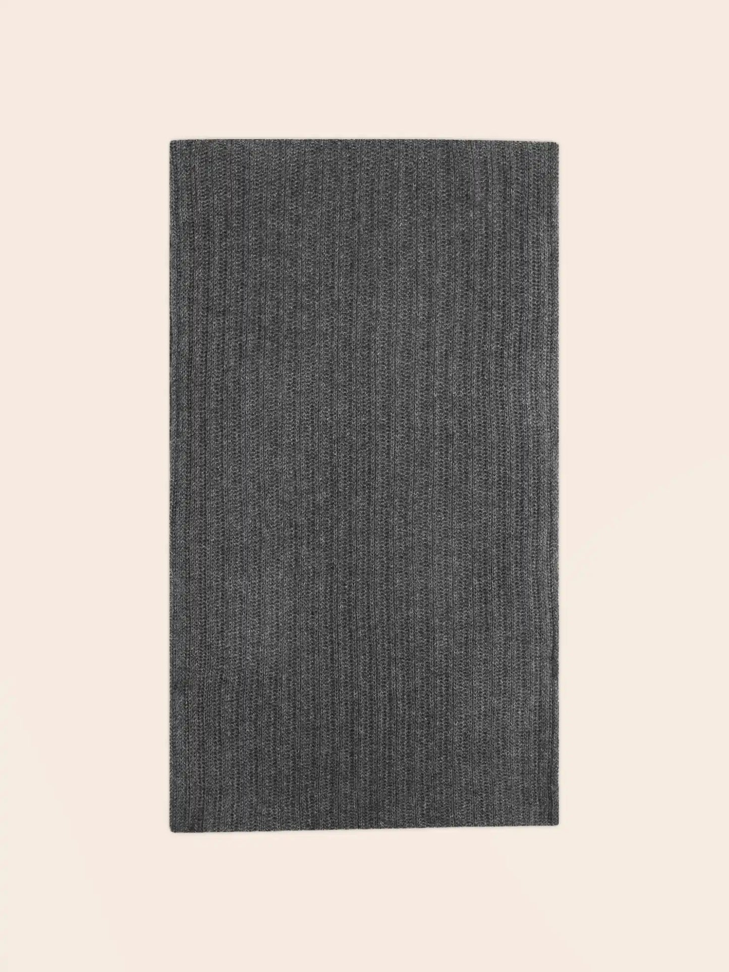 CLODY neck warmer 4 ply heather charcoal