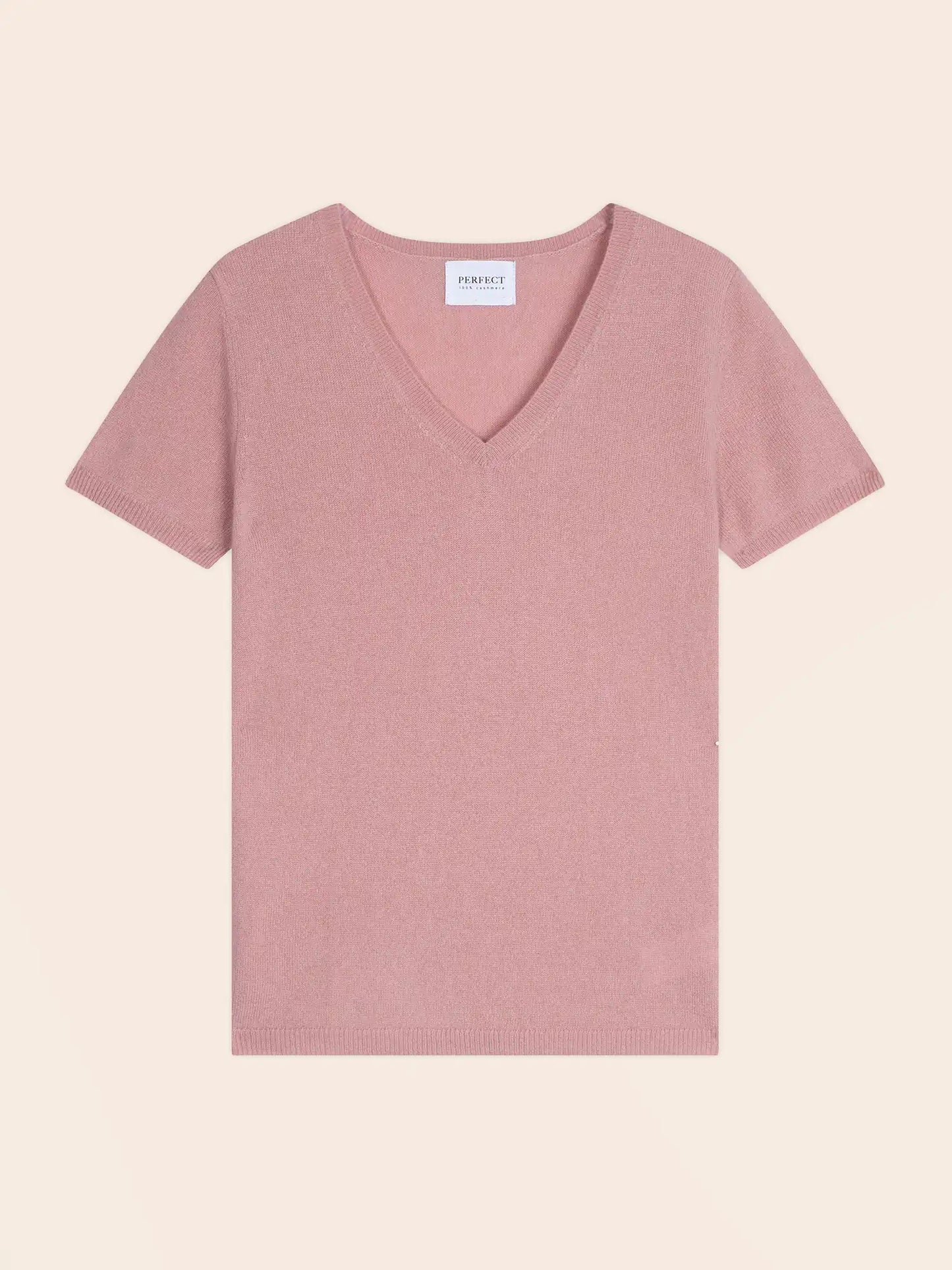 EFIMIA t-shirt v-neck rosewood