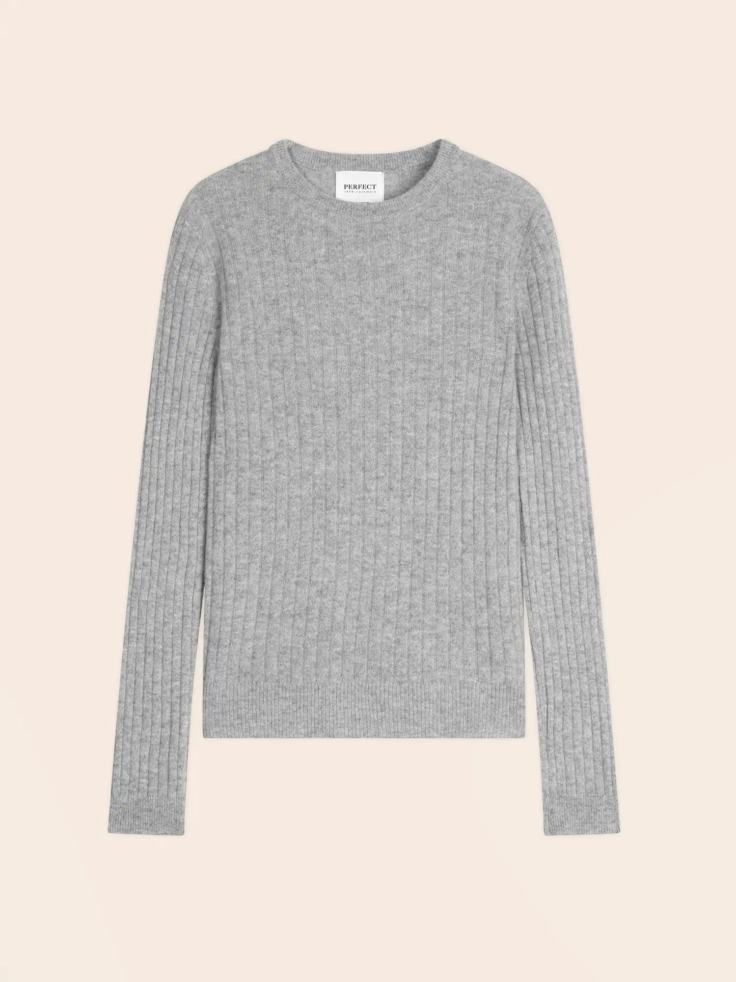 KYLIE pullover rundhalsausschnitt wolke meliert