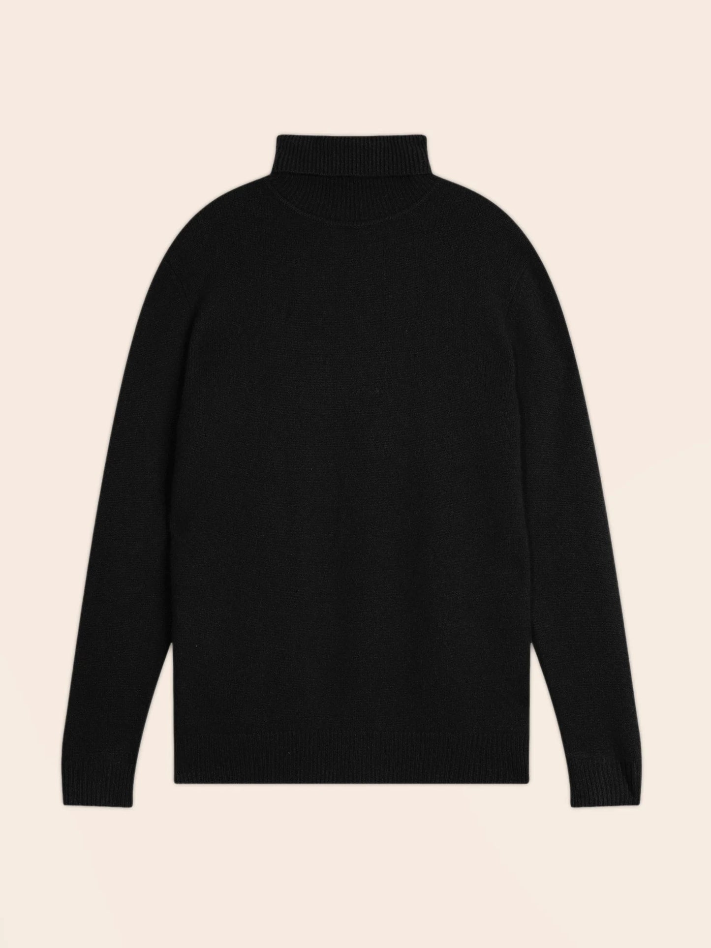 MARIUS pullover rollkragen 4-fädig schwarz