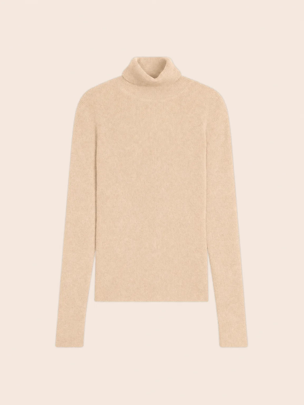 ELLY sweater turtleneck sand