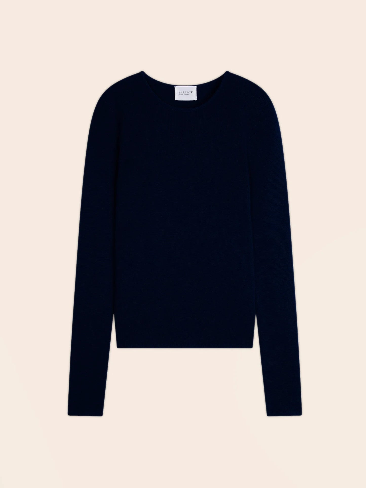 MARYA pullover rundhalsausschnitt 4-fädig marineblau