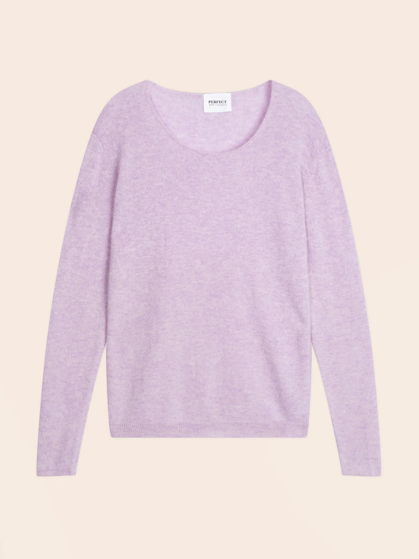 LINDSAY sweater crew neck heather mauve