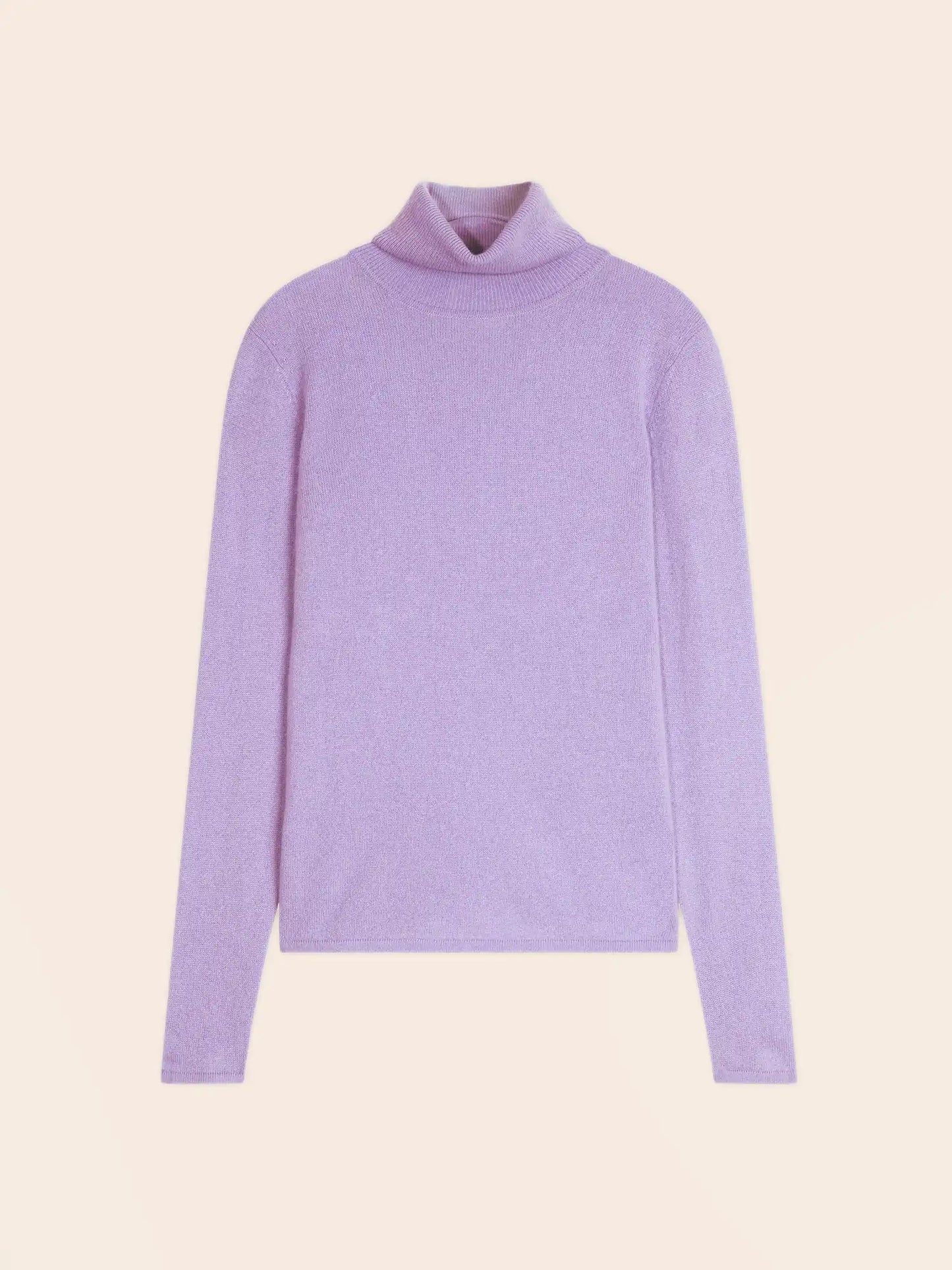 ASHLEY sweater turtleneck mauve