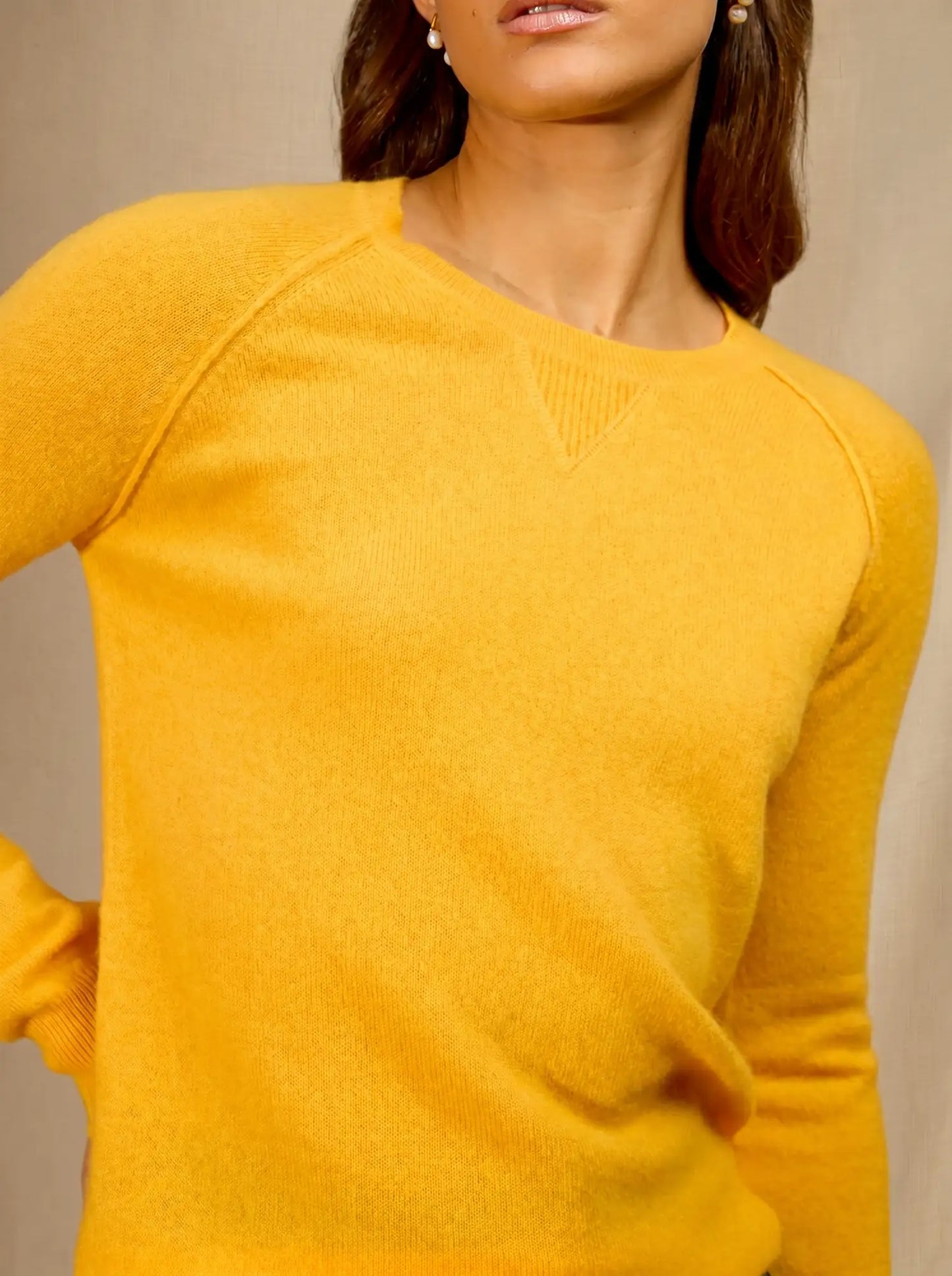 WILMA sweater crew neck loquat