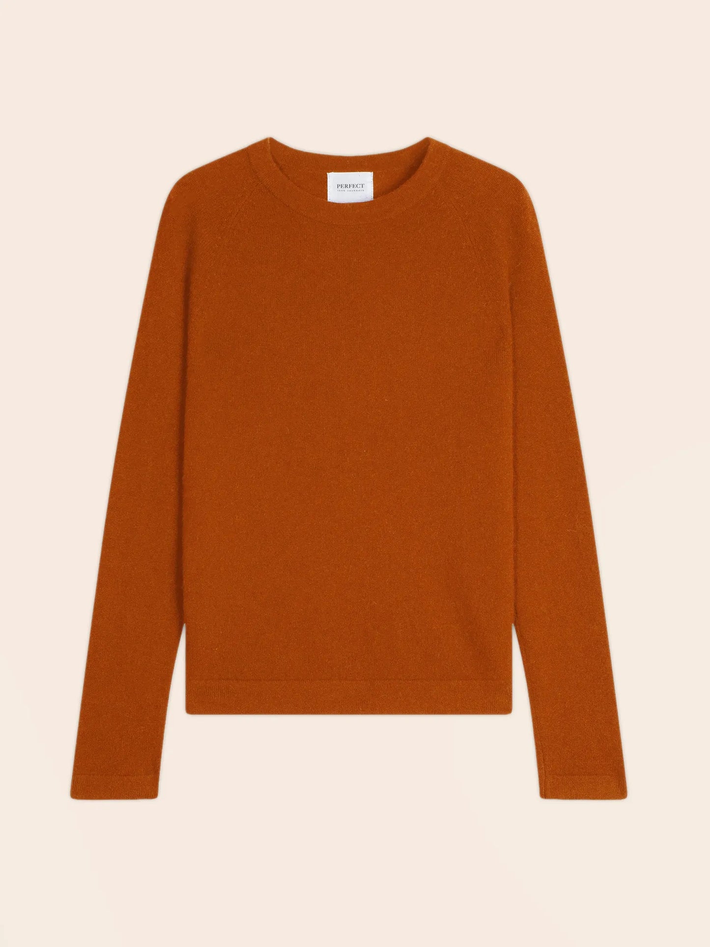 WHITNEY sweater crew neck saffron