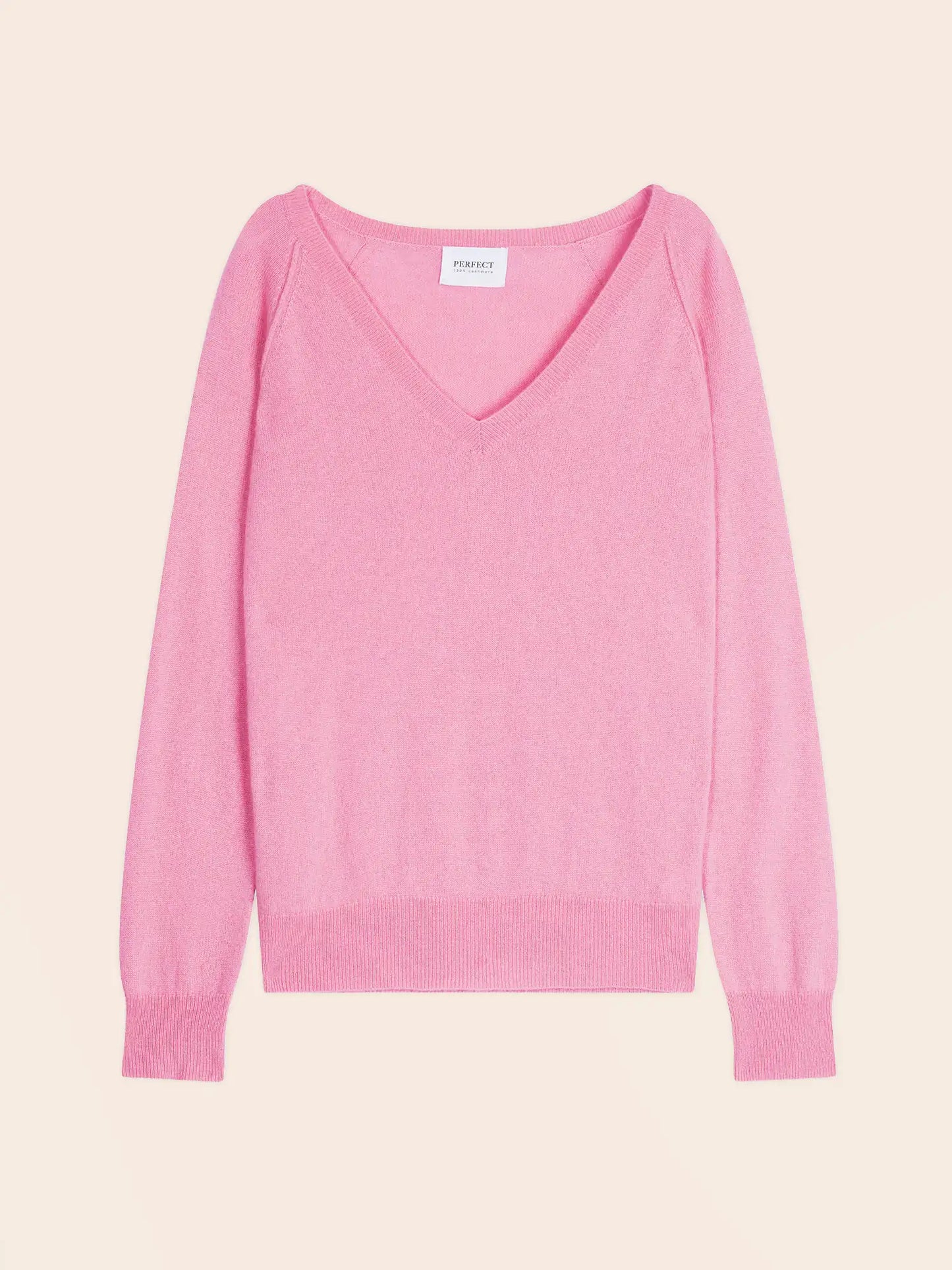 PENELOPE sweater v-neck sugar pink