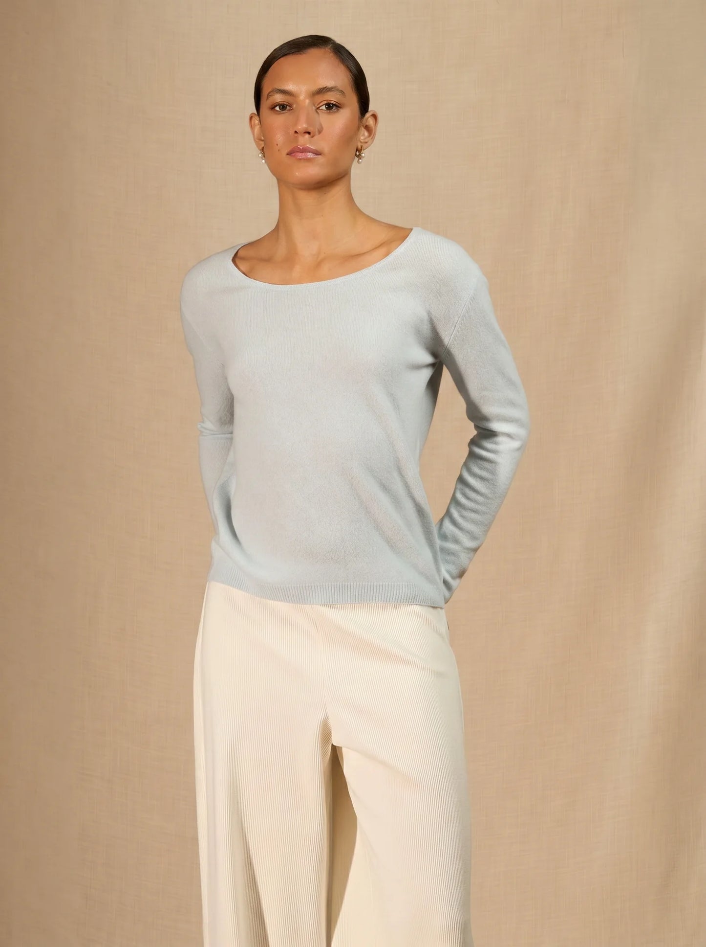 LINDSAY sweater crew neck frost
