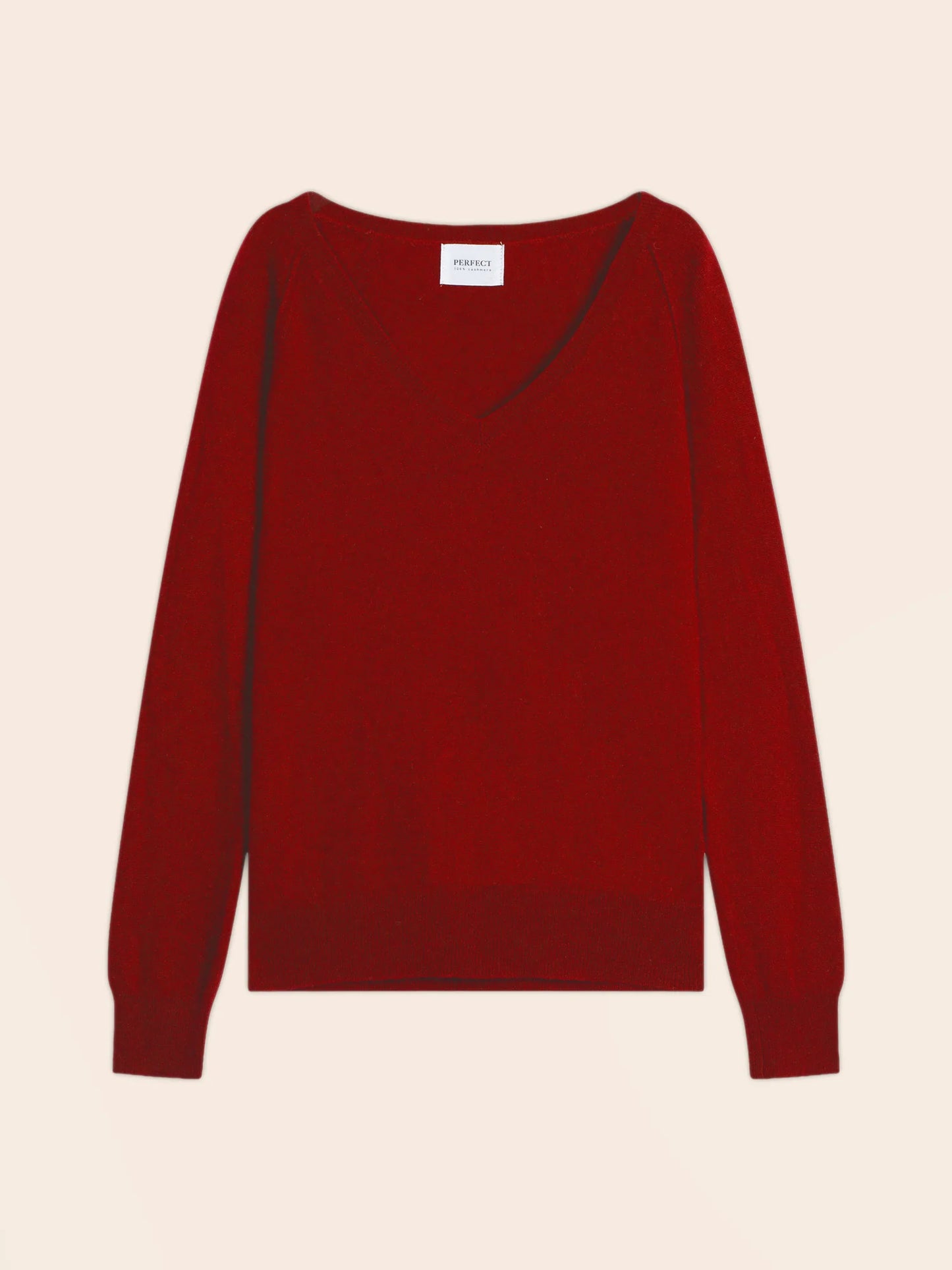 PENELOPE pullover v-ausschnitt rubis