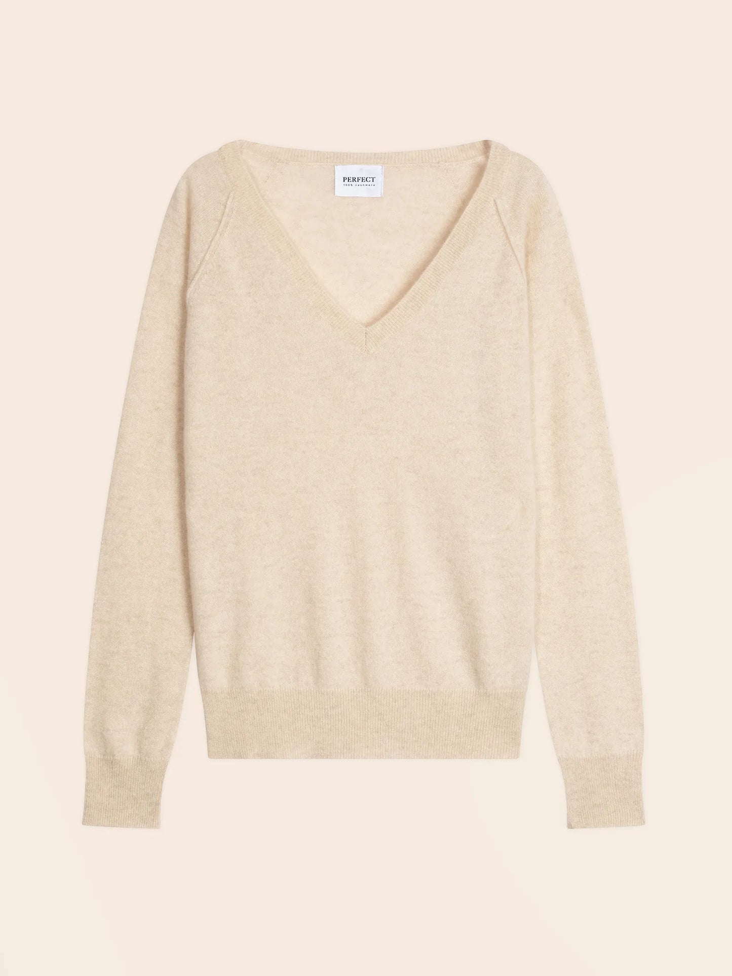 PENELOPE pullover v-ausschnitt avoine