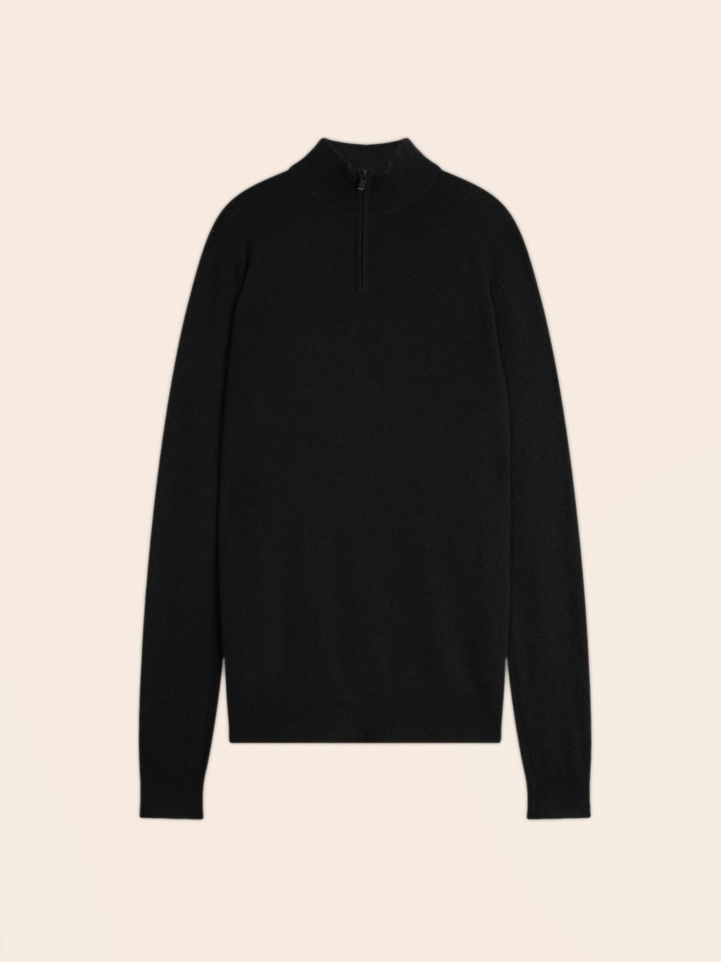 GREG sweater cuffed beanie black