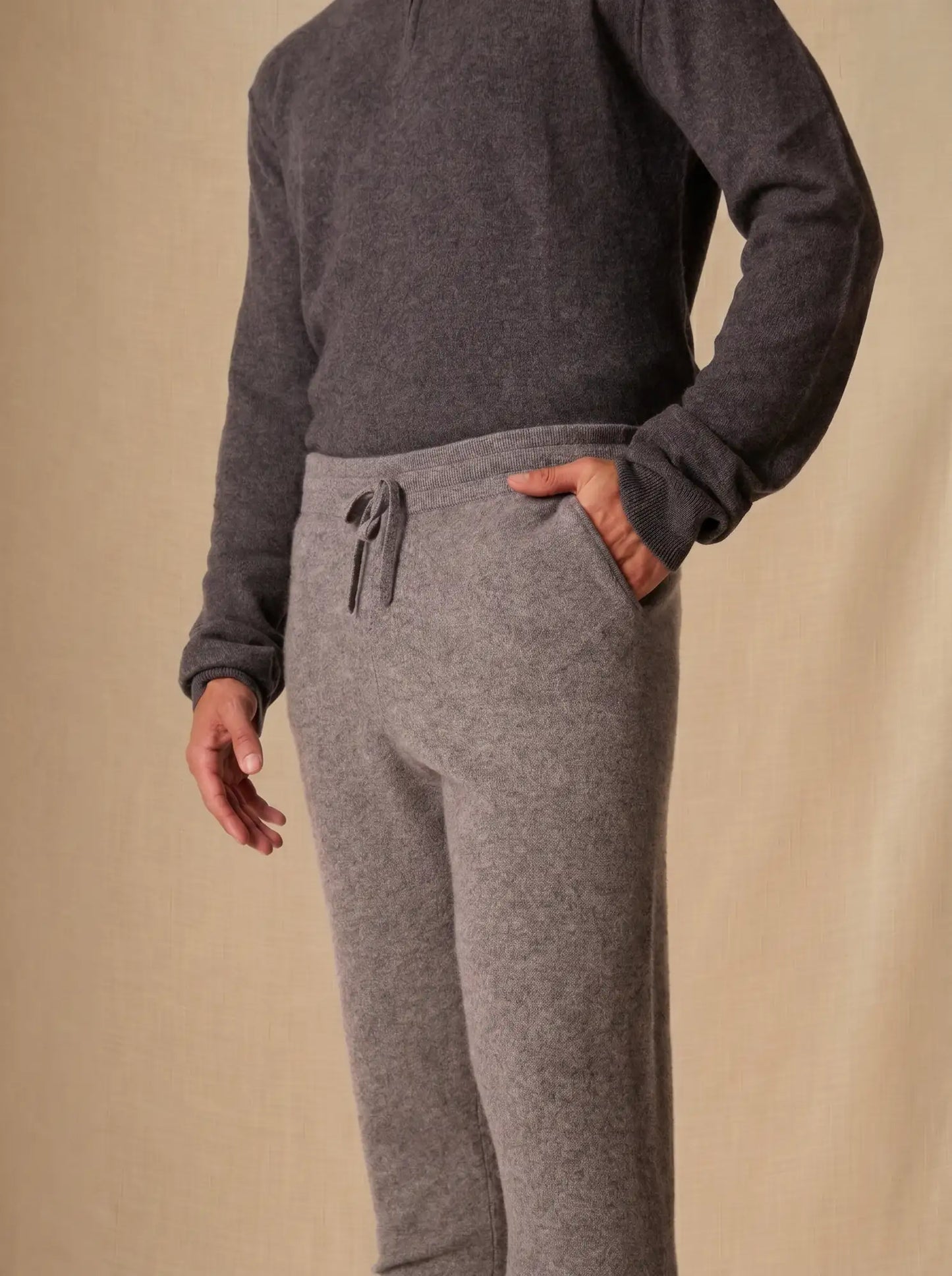 STU/OSART jogginghose flanelle meliert