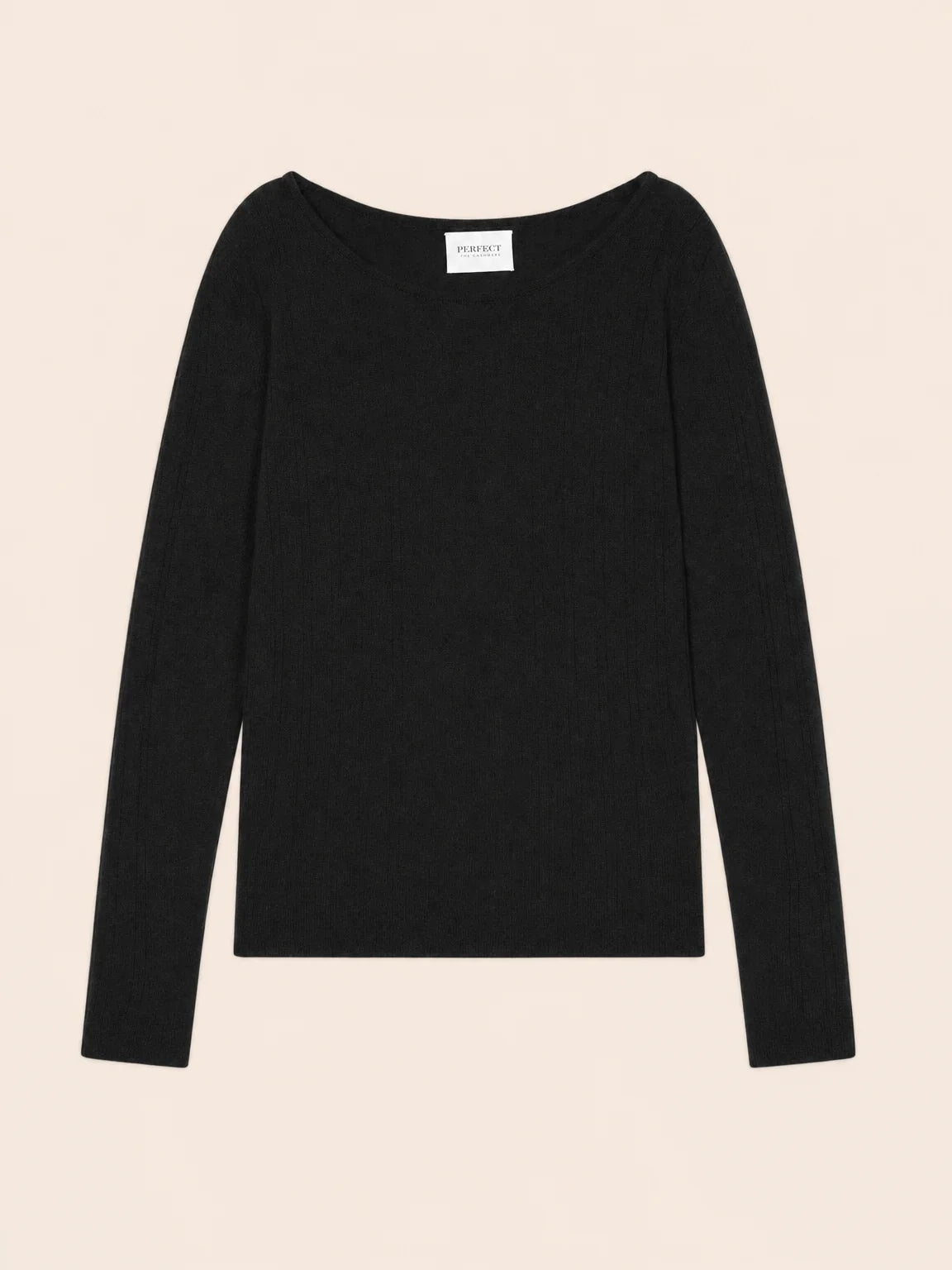 BANTASKIN sweater boat neck black