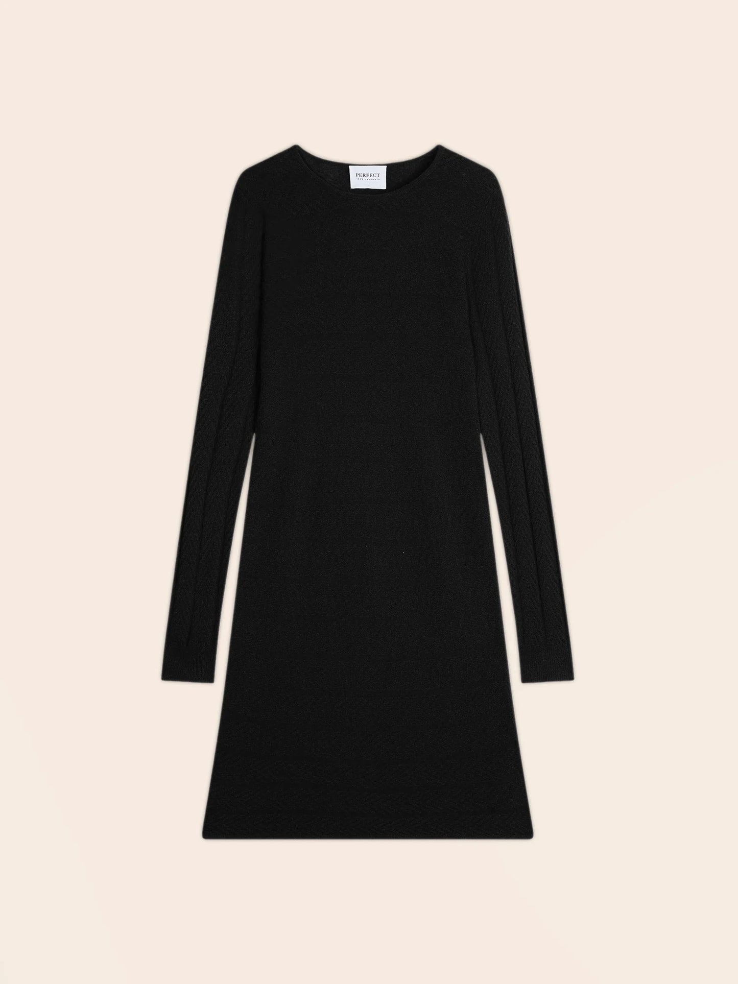 LOLA dress crew neck black