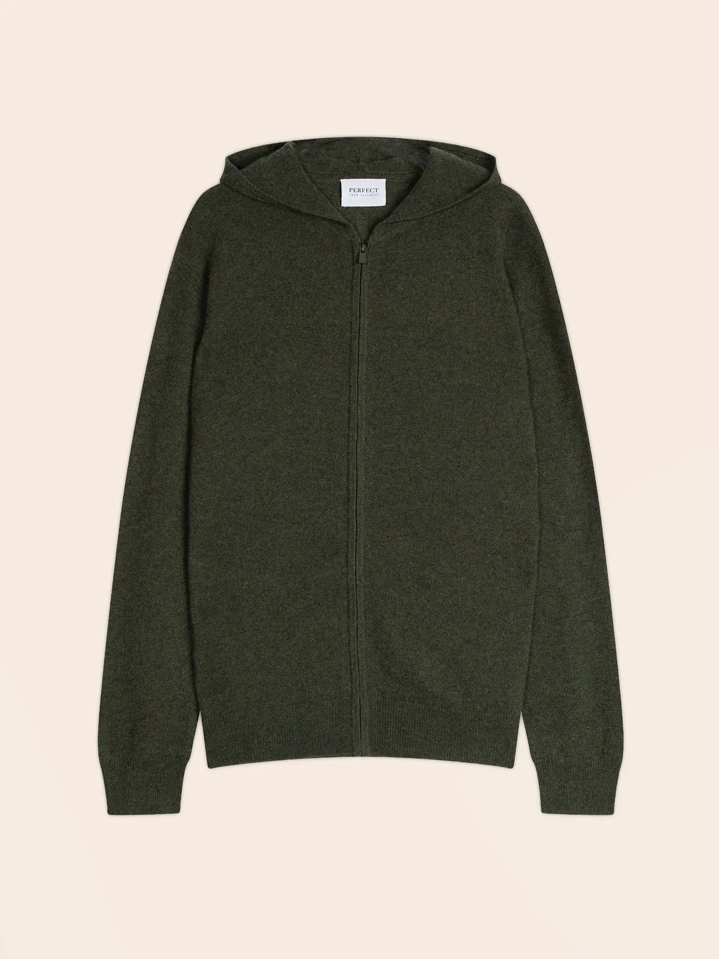 ELDO vest zipped hooded heather khaki