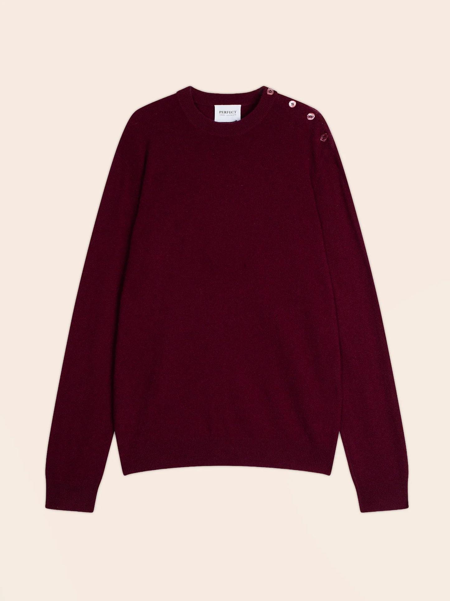 GABRIEL pullover rundhalsausschnitt marine bordeaux