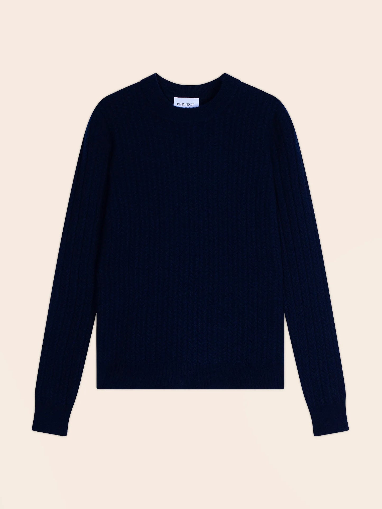 MAELLE pullover rundhalsausschnitt marineblau