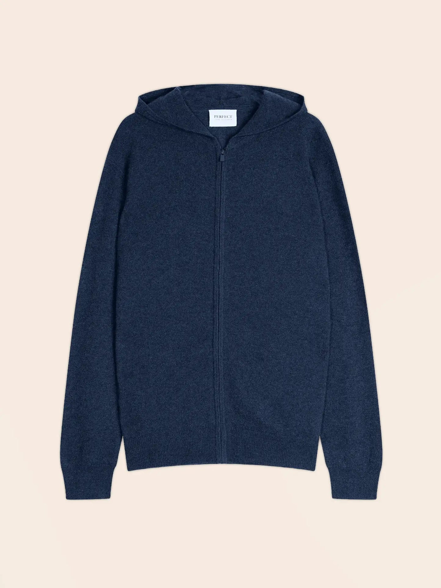 ELDO vest zipped hooded heather ocean