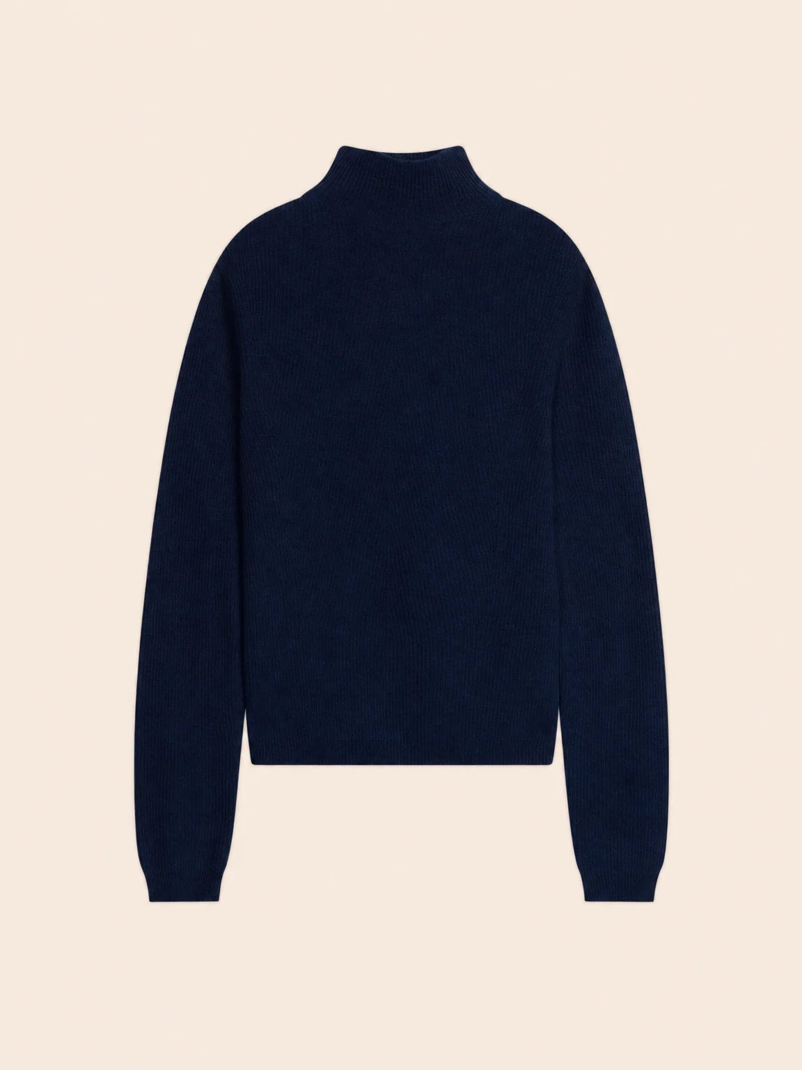 RUBY sweater mock neck navy