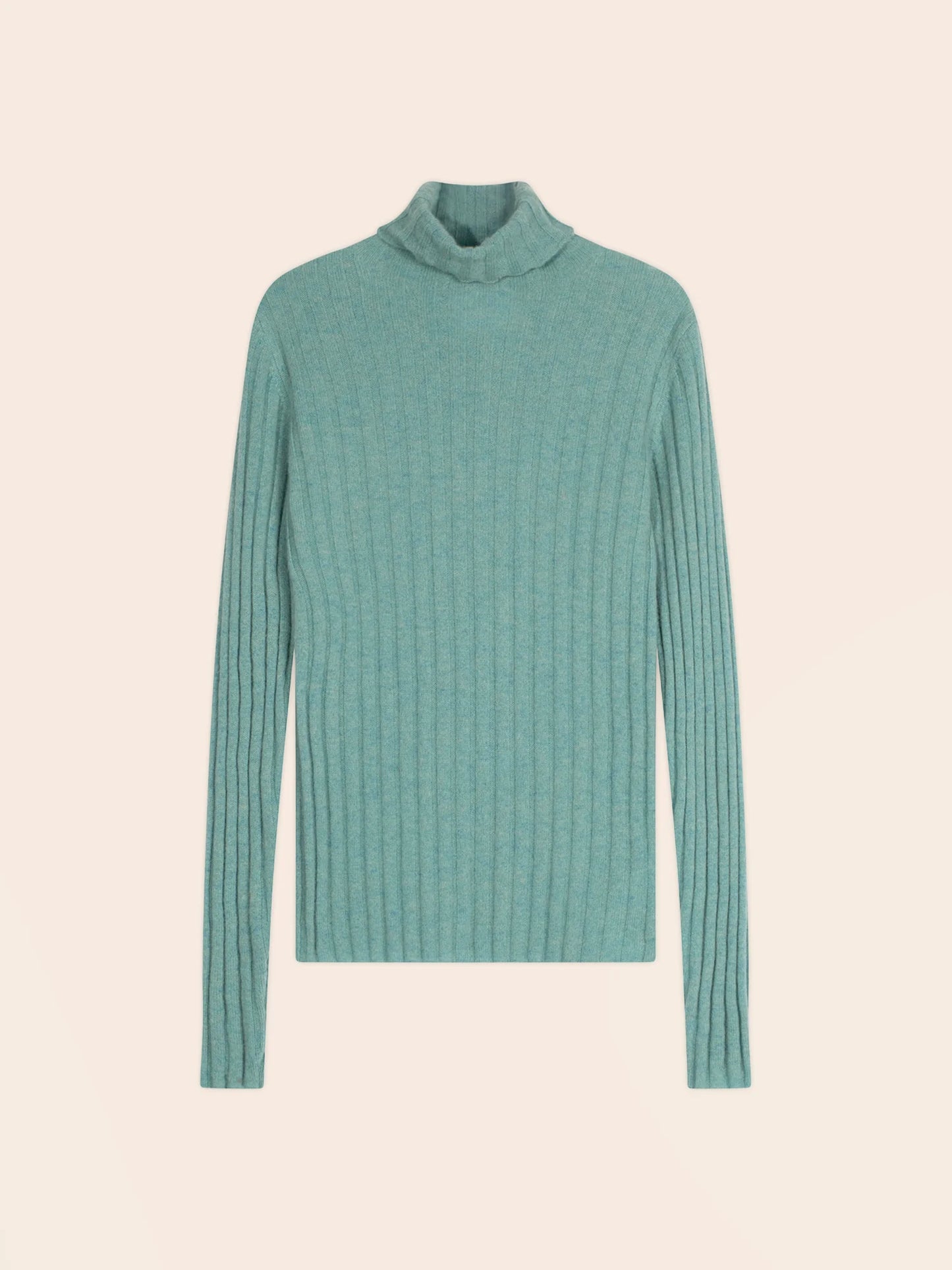 CRAIGTON pullover rollkragen grün meliert