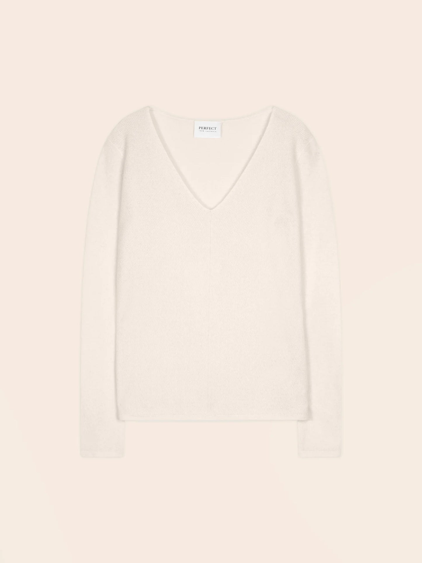 GOLSPIE sweater v-neck ivory