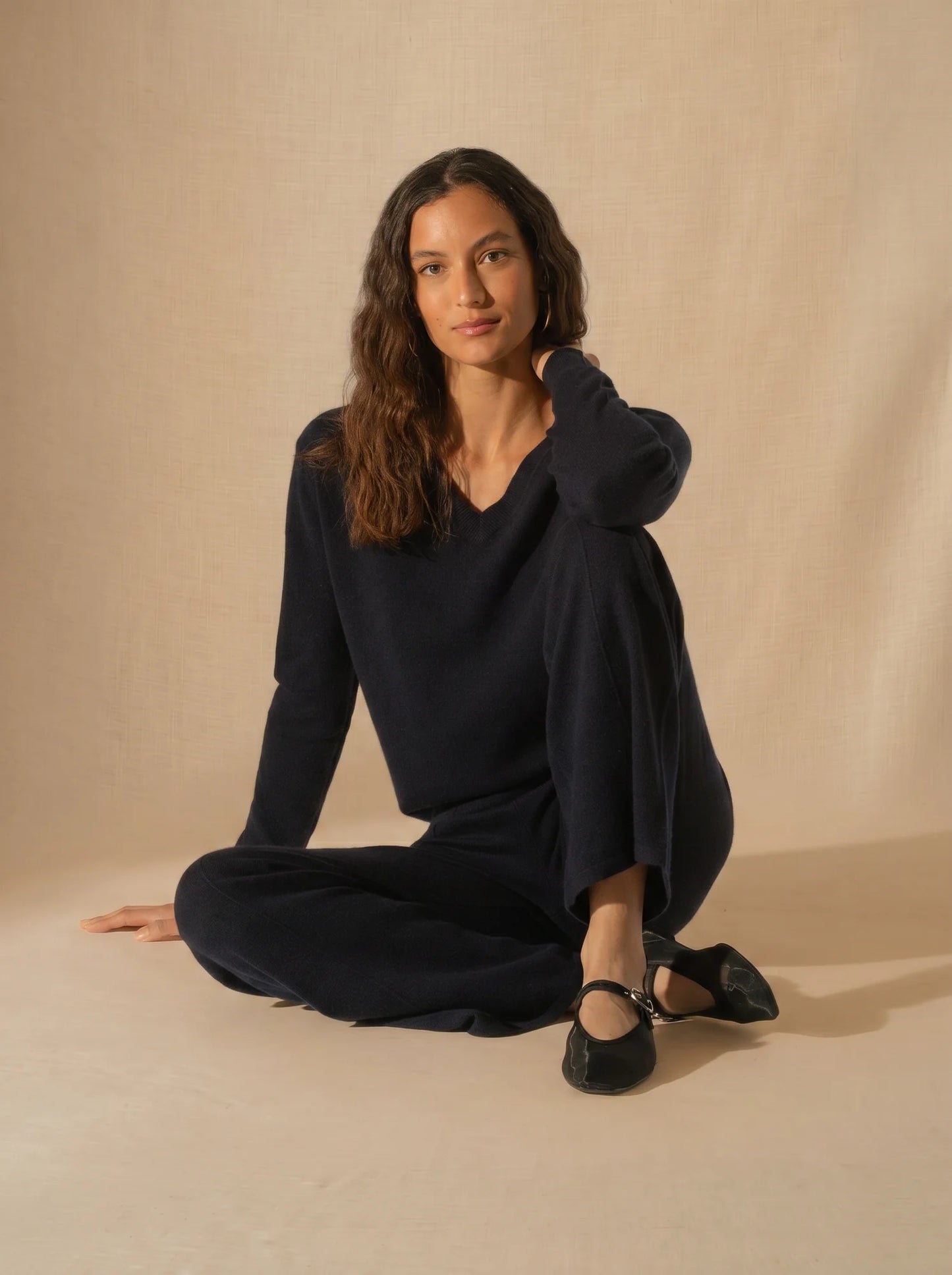 ELOA trousers large navy