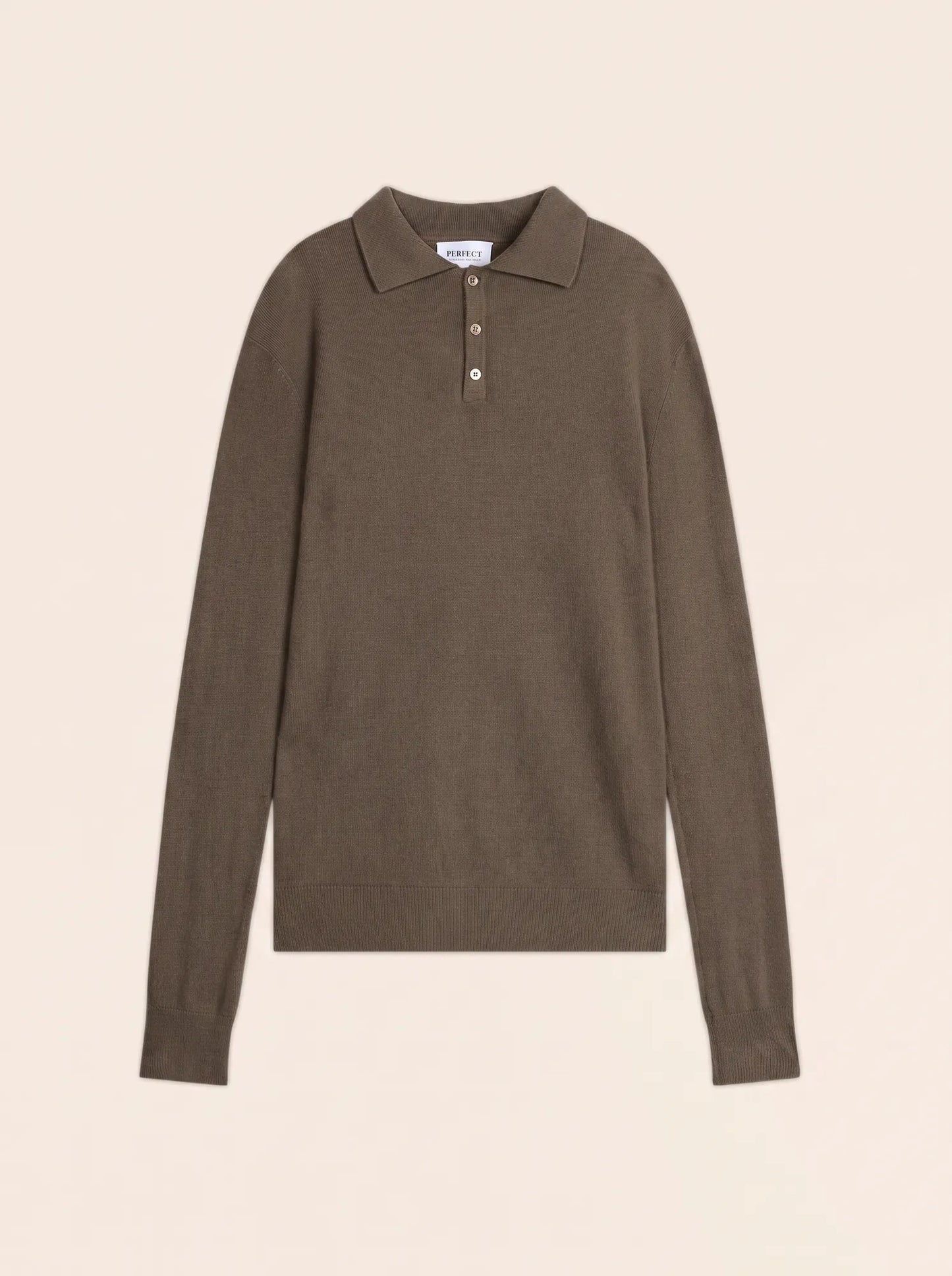 ALEX polo long sleeve army green