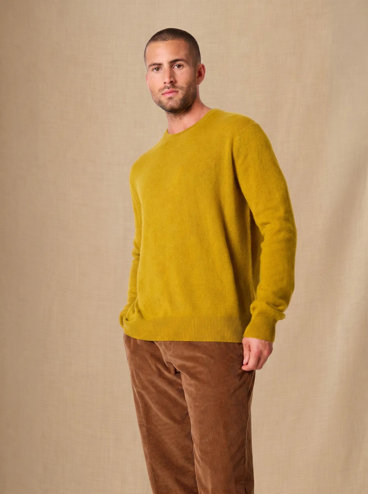 BLAKE sweater crew neck gold