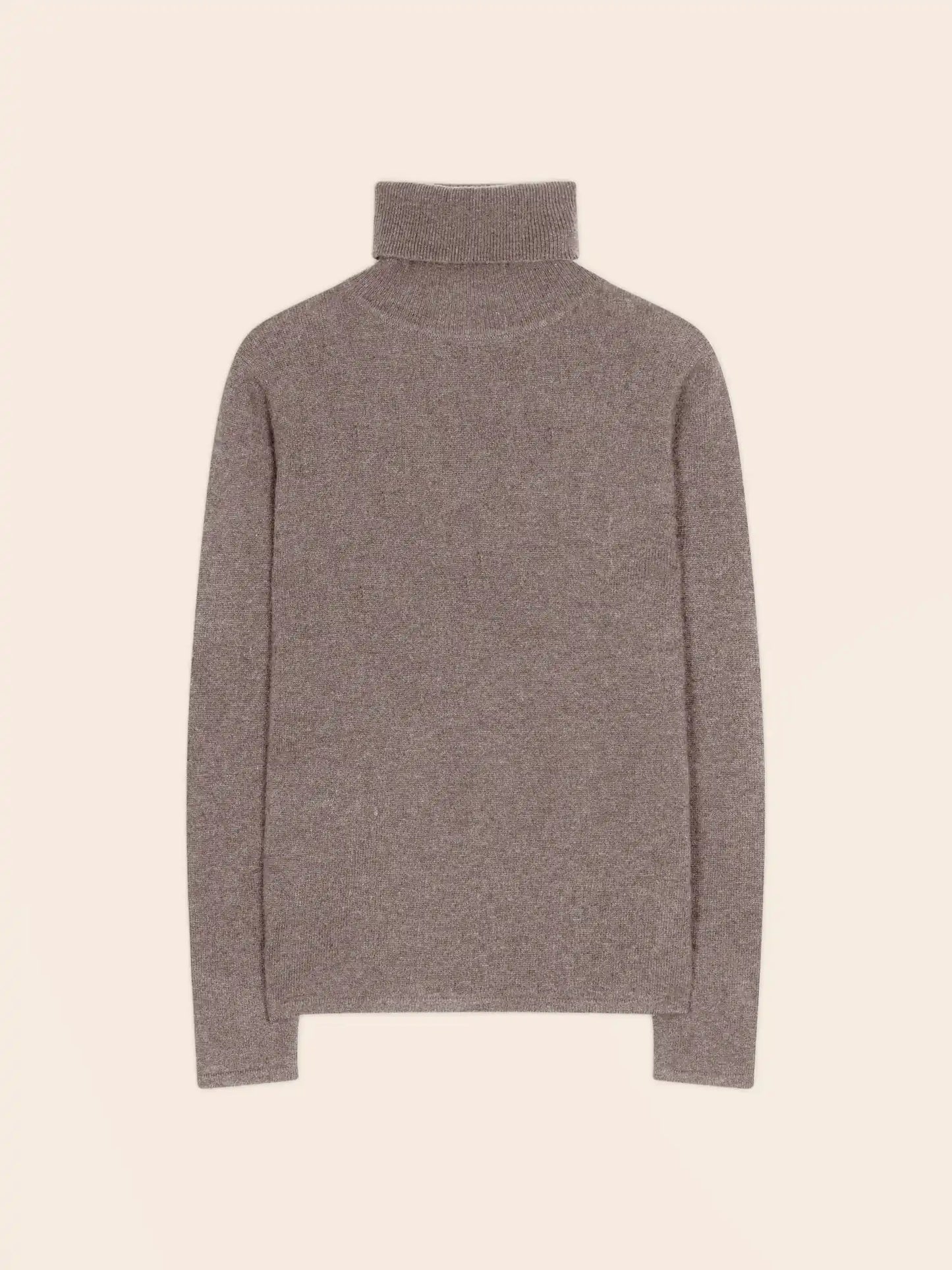 ASHLEY sweater turtleneck heather caribou