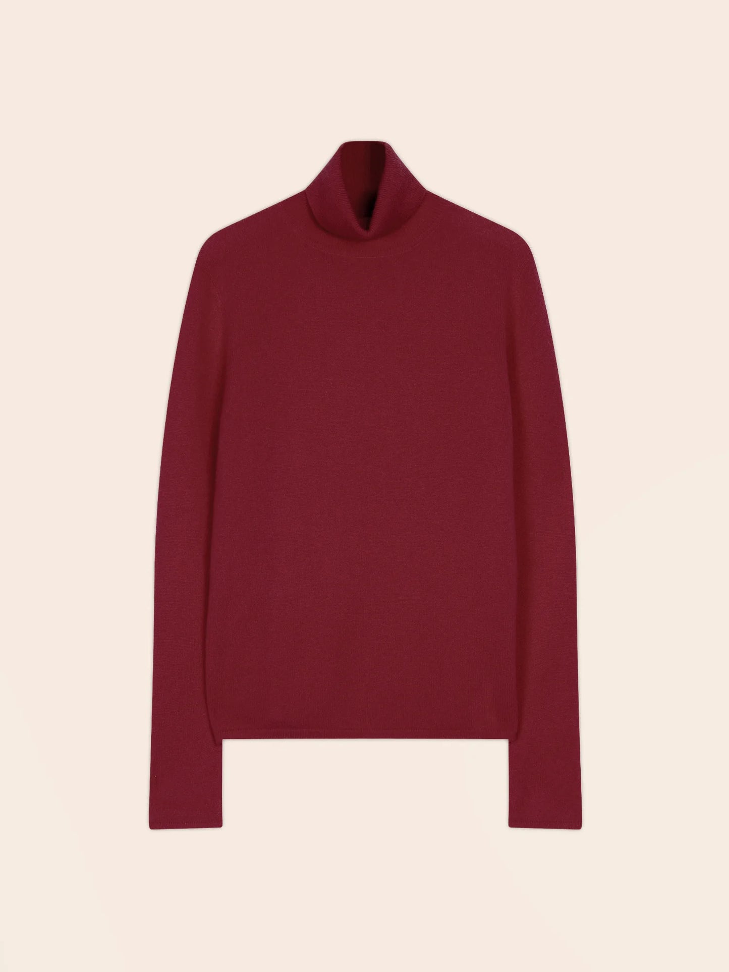 ASHLEY sweater turtleneck cherry