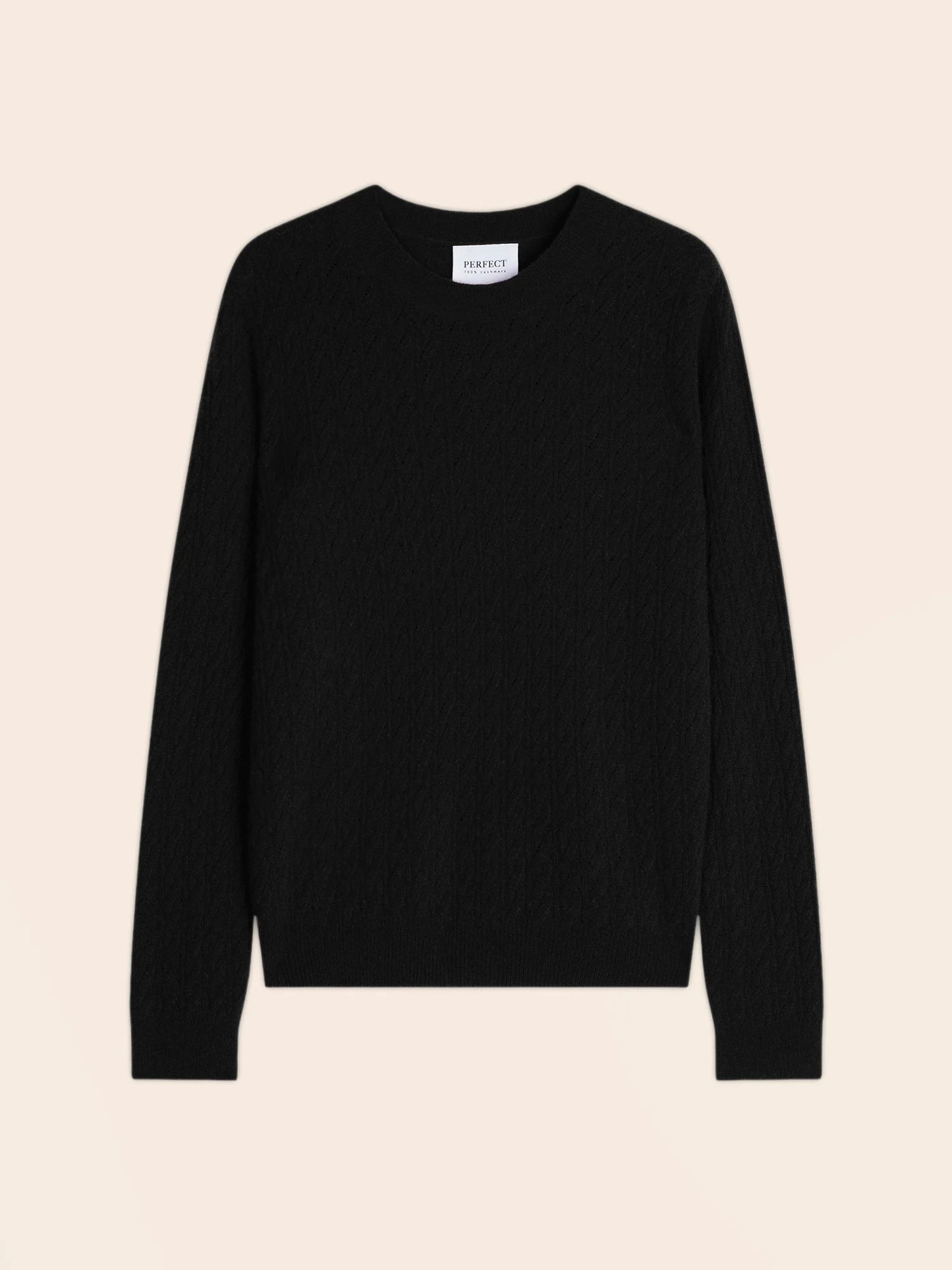 OPAME pullover rundhalsausschnitt schwarz