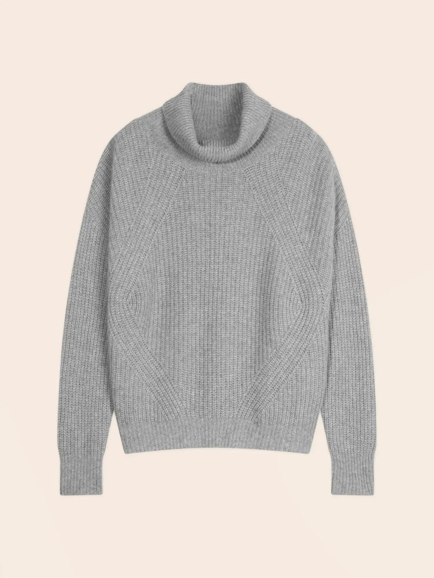 SENGE pullover rollkragen 6-fädig wolke meliert