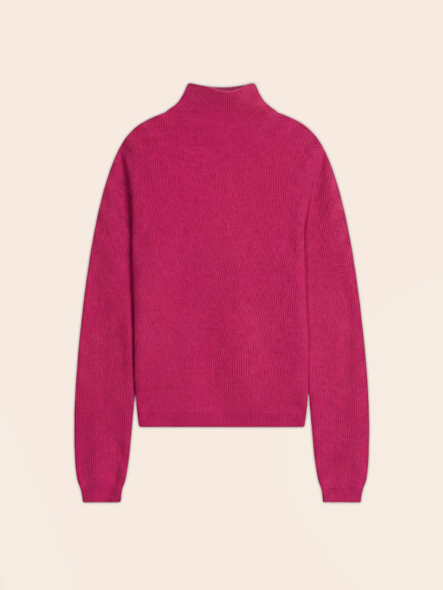 RUBY pullover stehkragen fuchsia