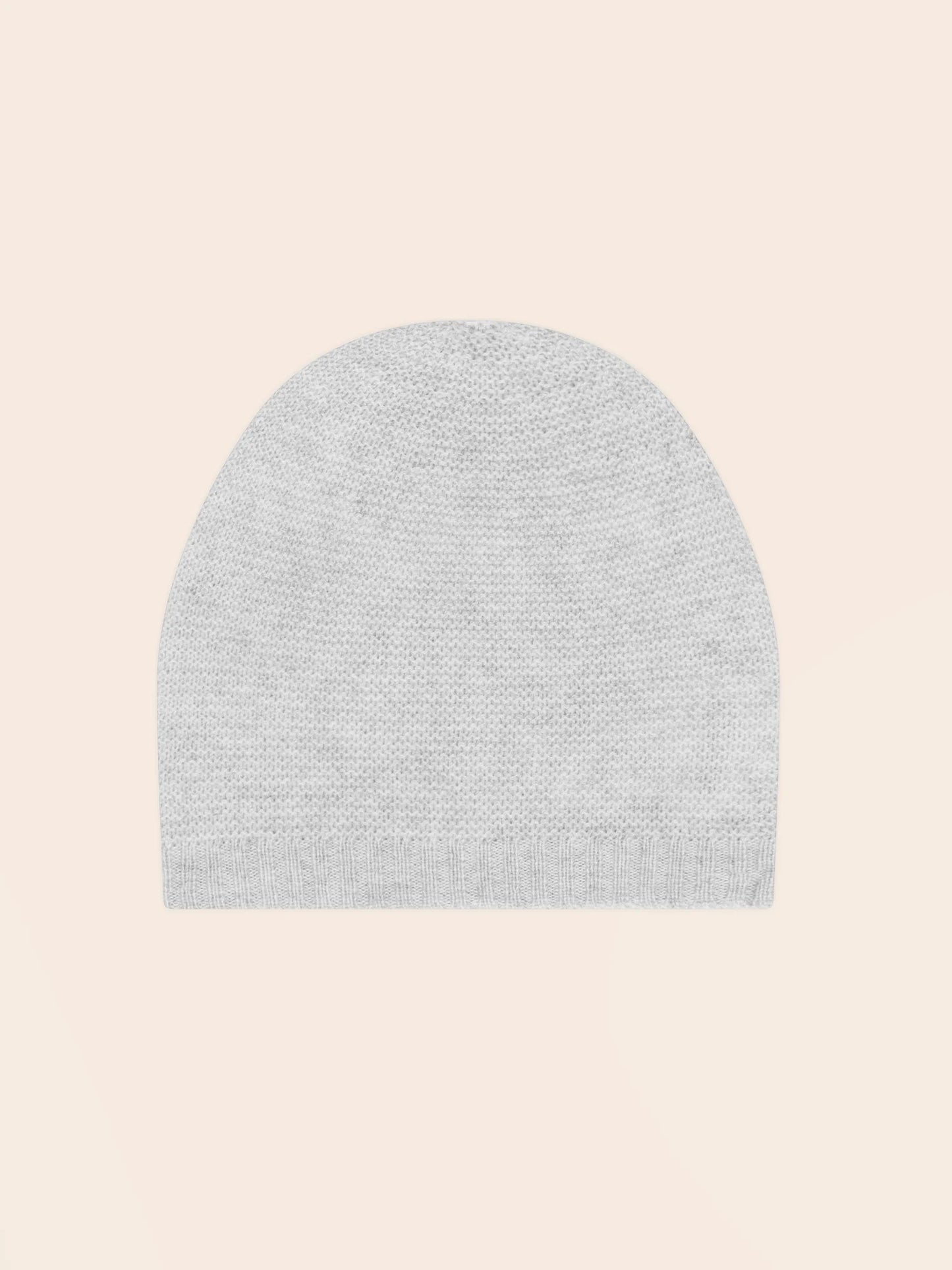 LAOISE beanie 4 ply heather pearl grey