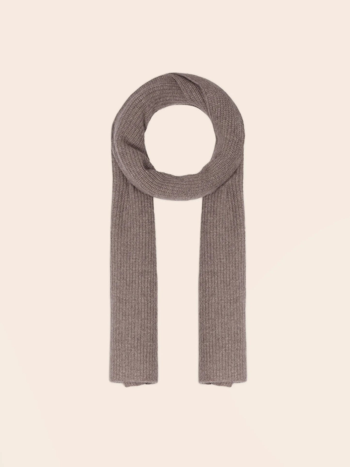 LOUANE scarf 4 ply heather caribou