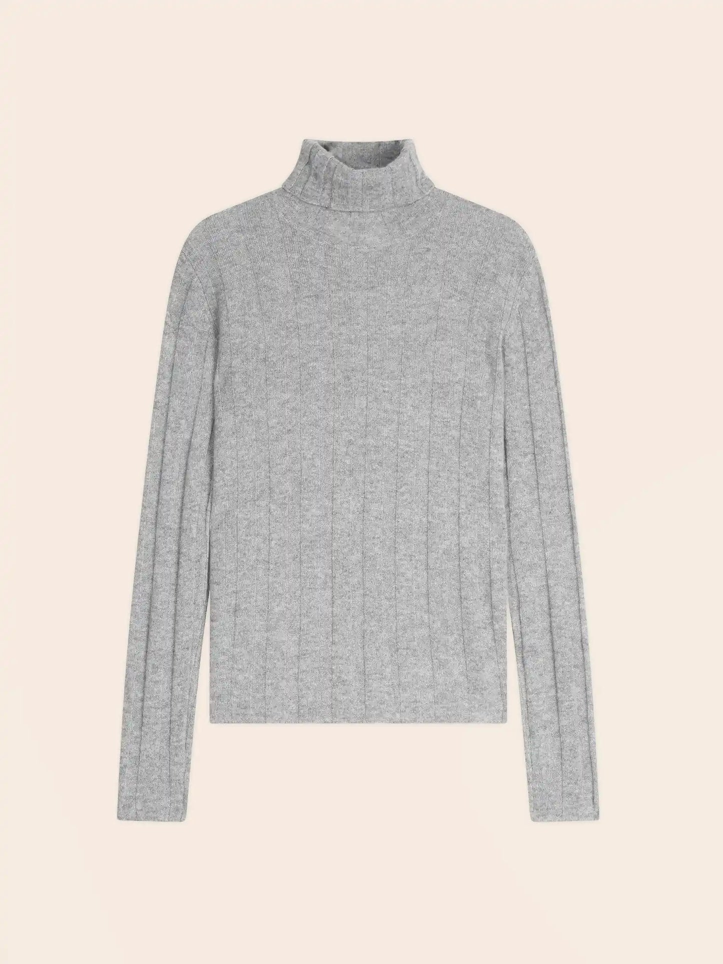 YSALINE sweater turtleneck heather cloud