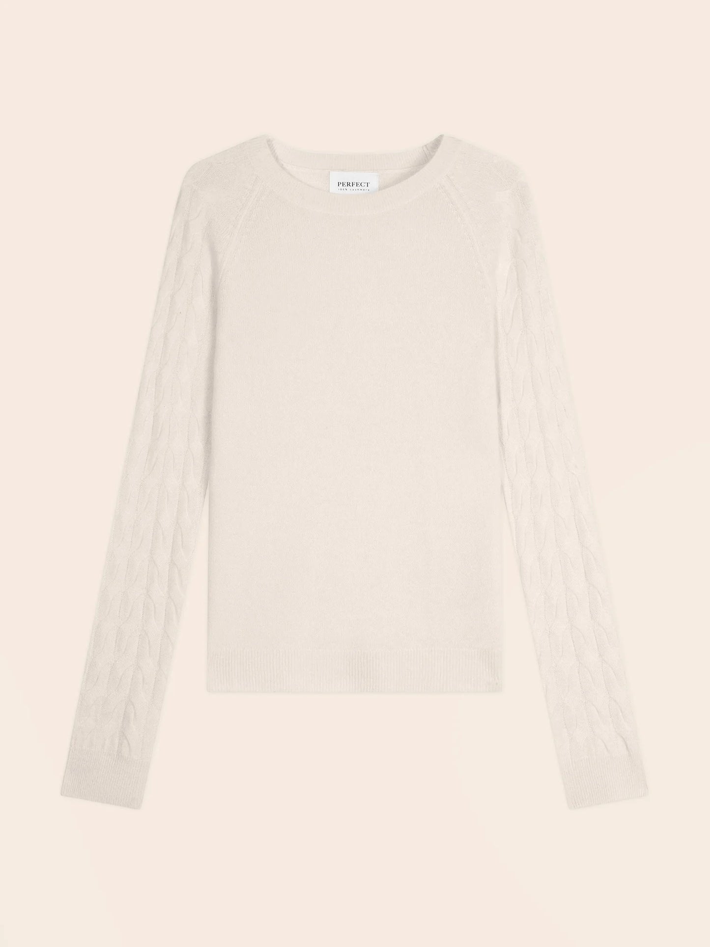 SORELIA sweater crew neck ivory