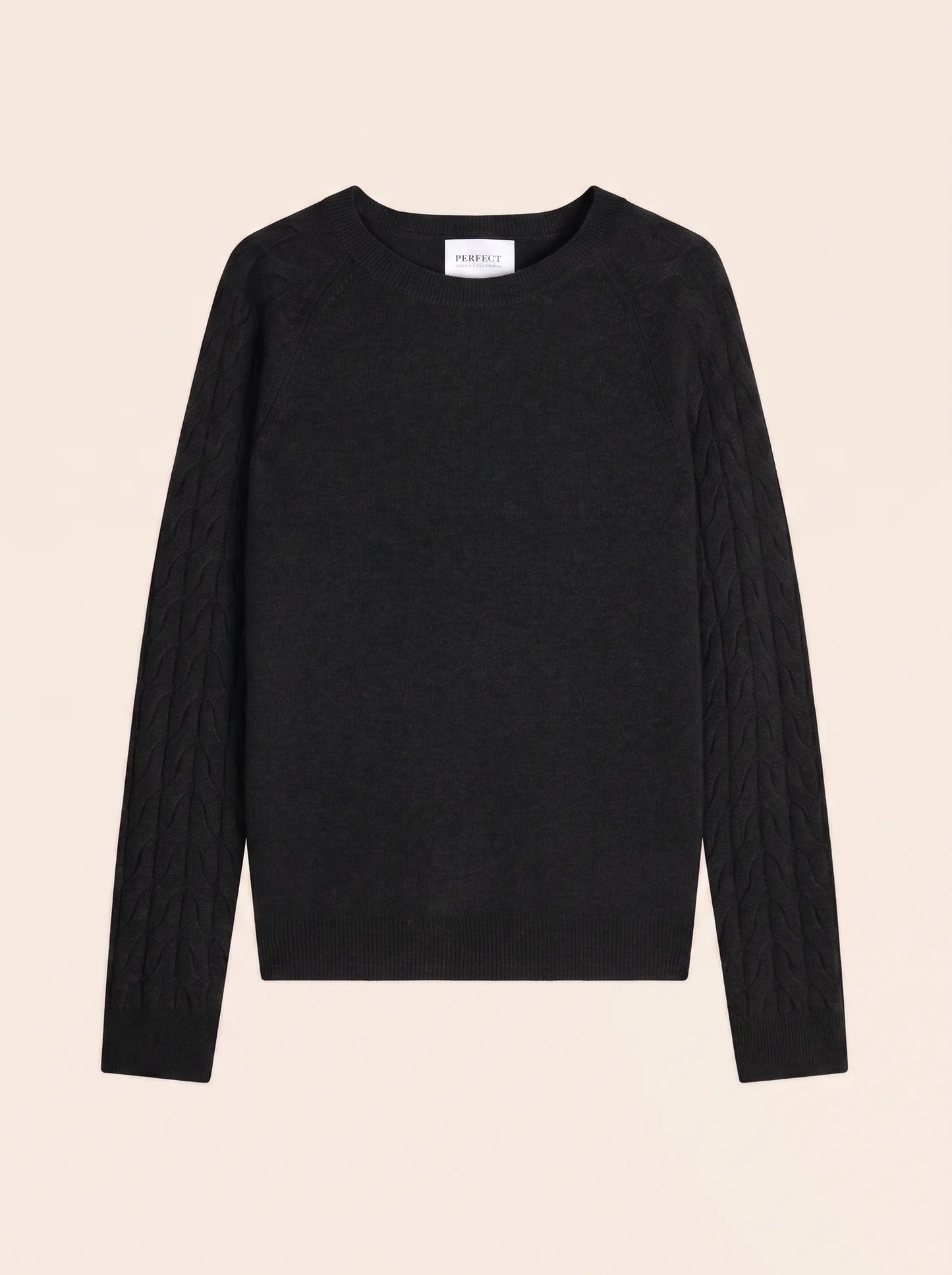 SORELIA sweater crew neck black