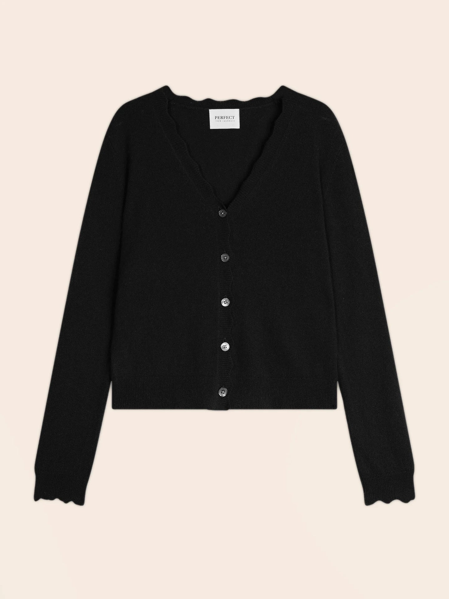 LEORA cardigan v-neck black