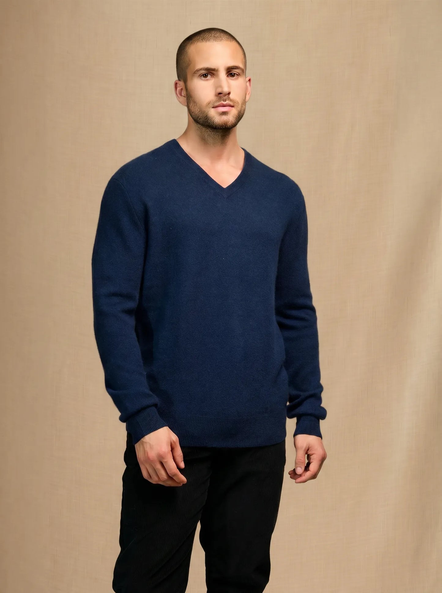 ALEXANDER sweater v-neck midnight