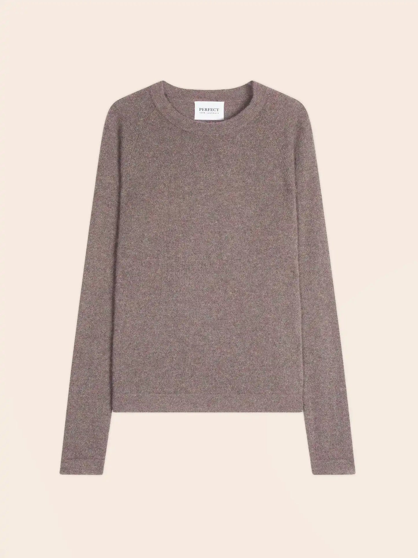 WHITNEY sweater crew neck heather caribou
