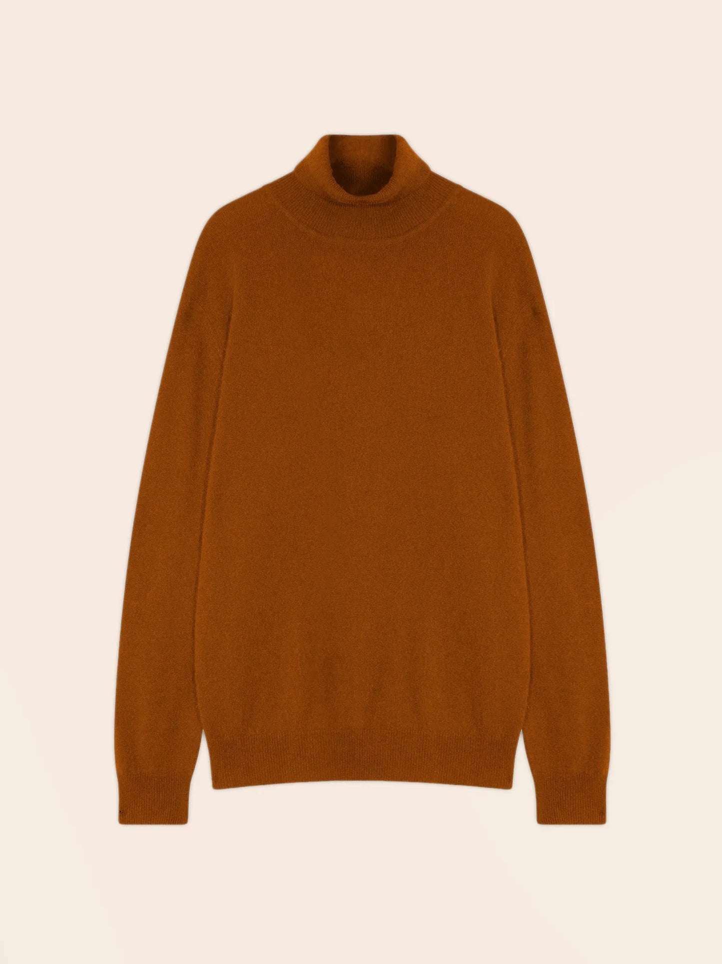 TREVOR sweater turtleneck auburn