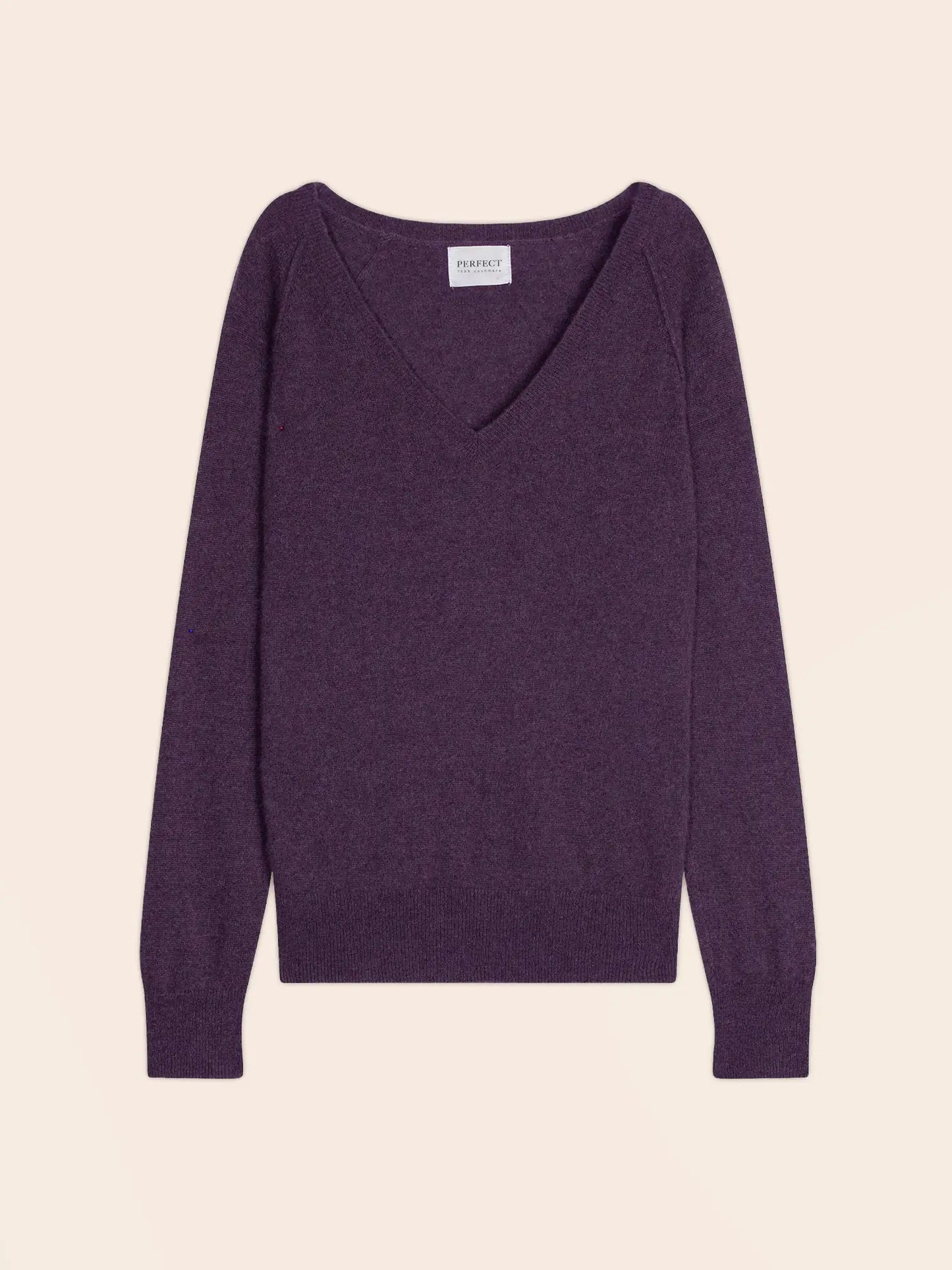 PENELOPE sweater v-neck heather purple