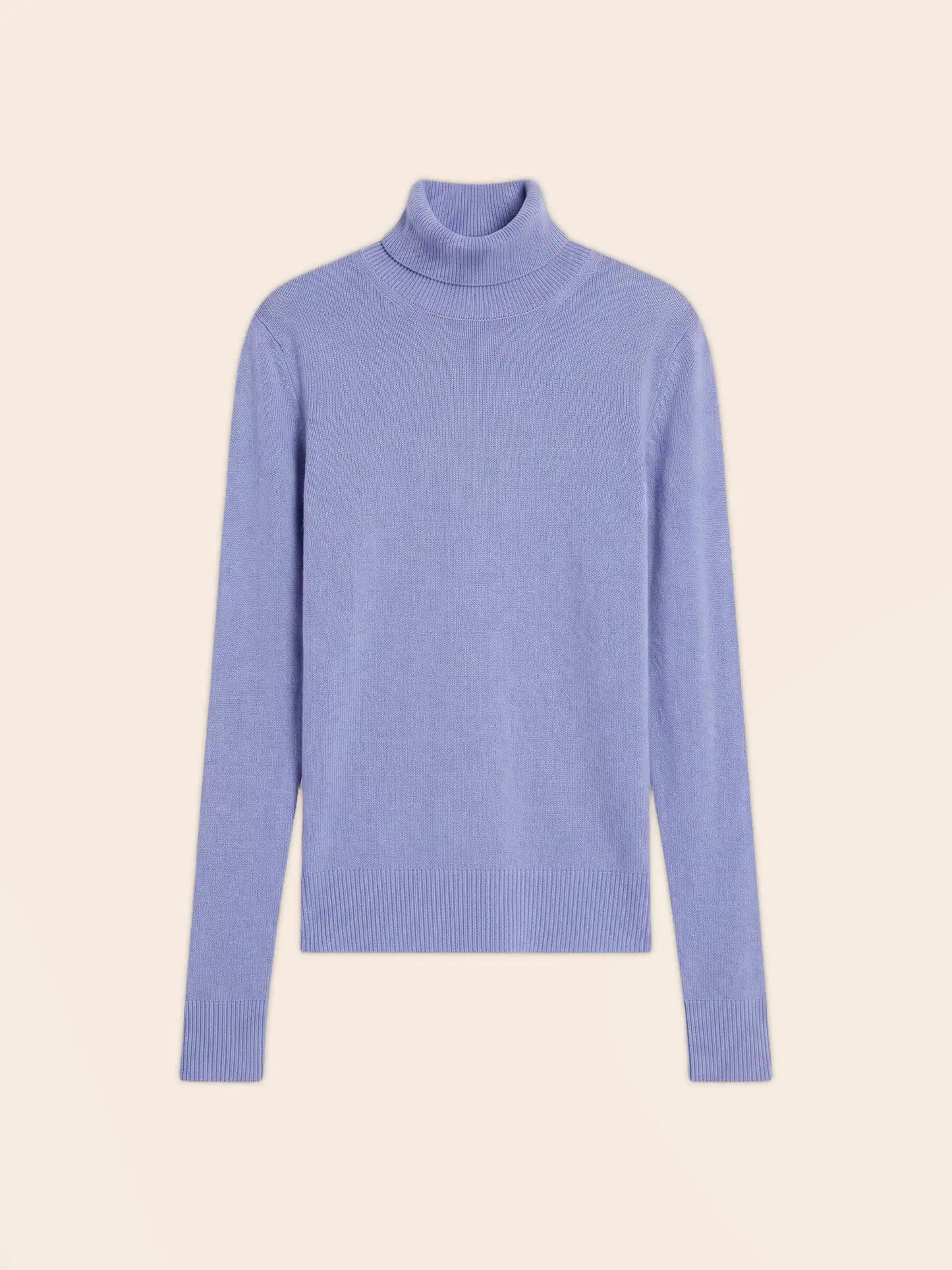 ASHLEY pullover rollkragen blau pastell