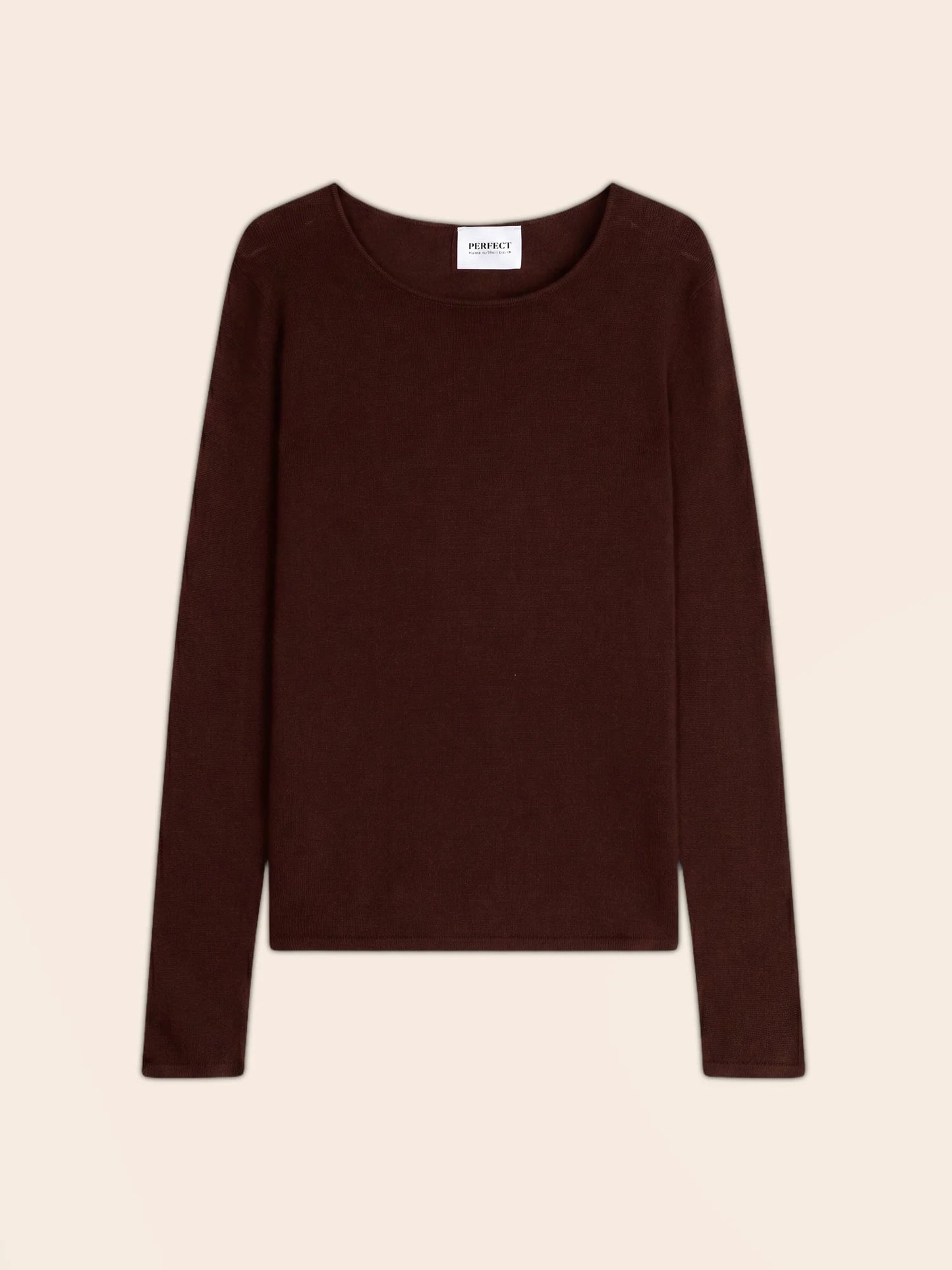 OPRAH sweater crew neck espresso