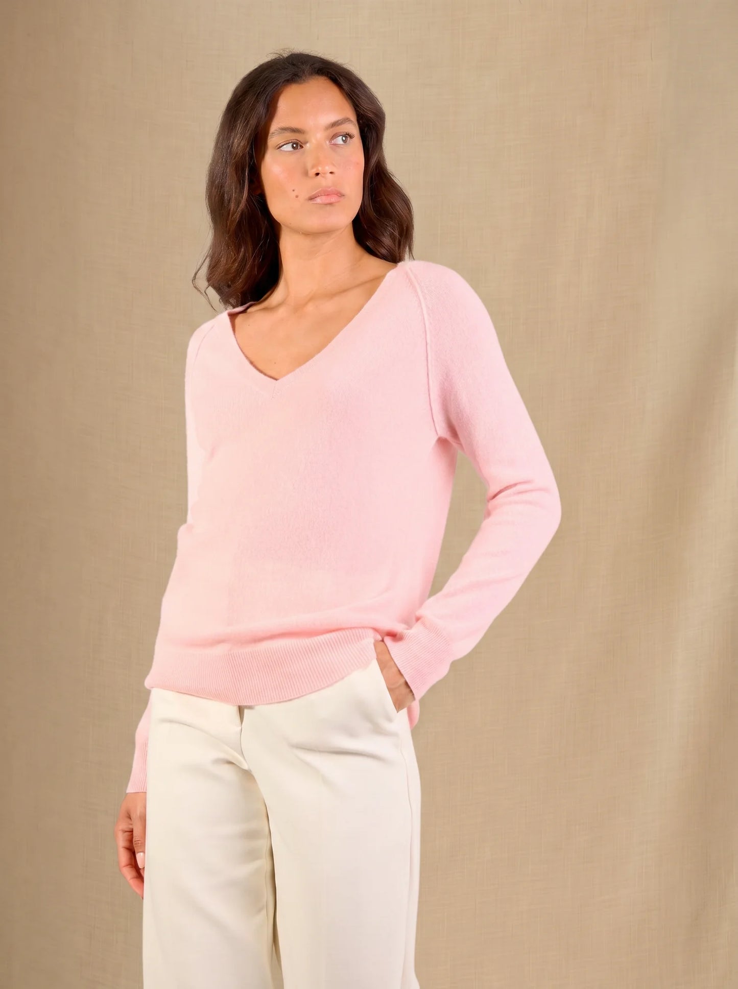 PENELOPE pullover v-ausschnitt ballerine